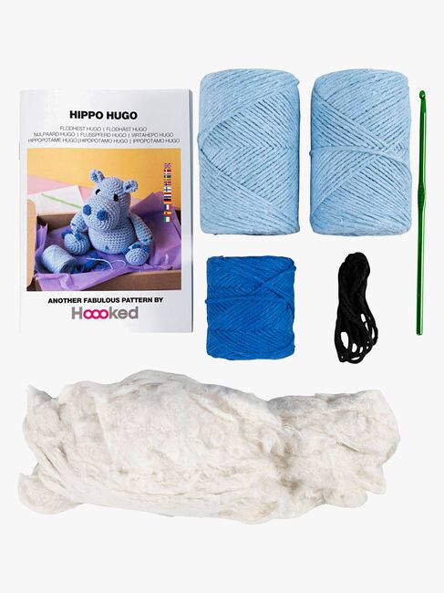 Creativ Company Häkelset Amigurumi Nilpferd DIY