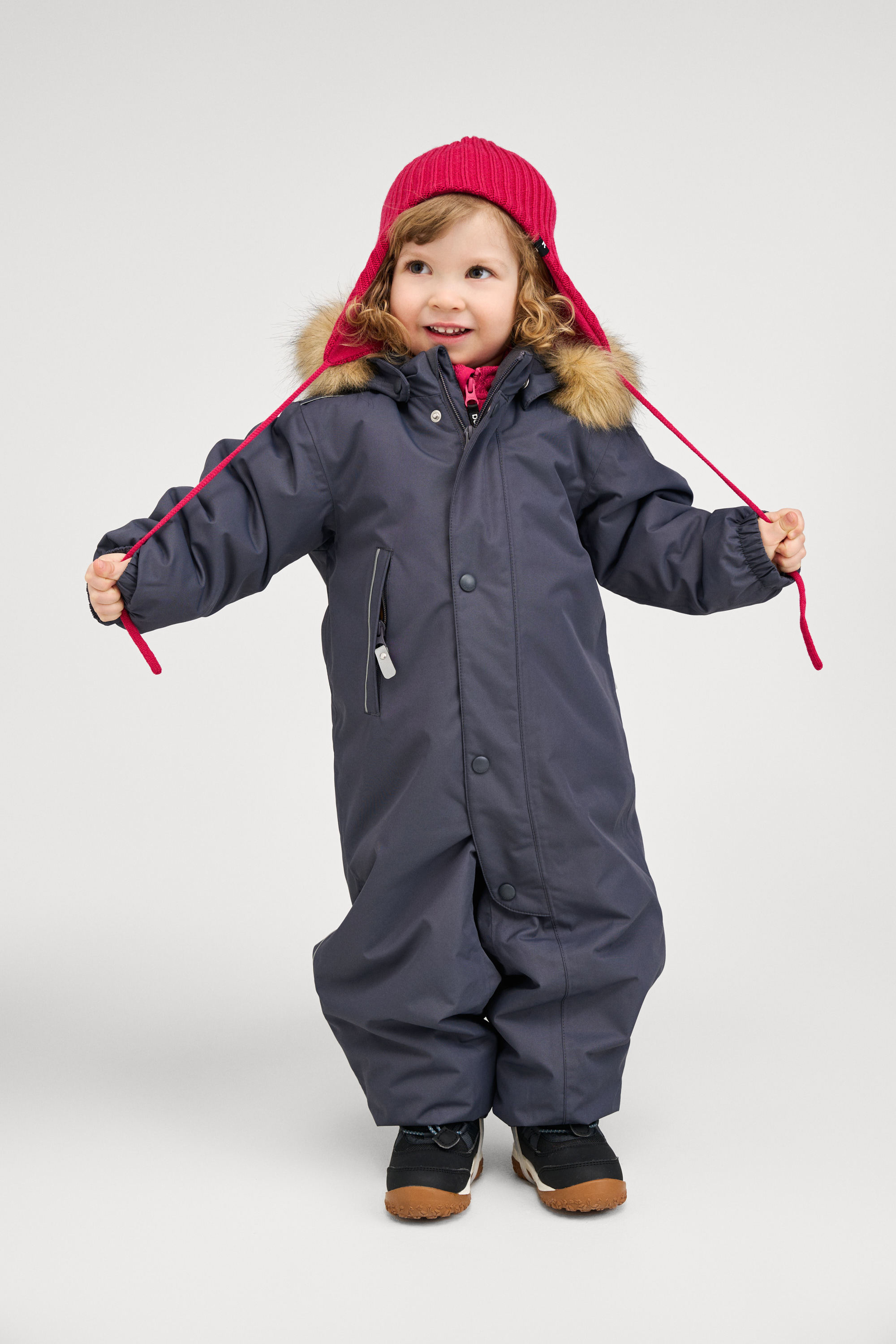 Reimatec Gotland Overall, Soft Black, 86