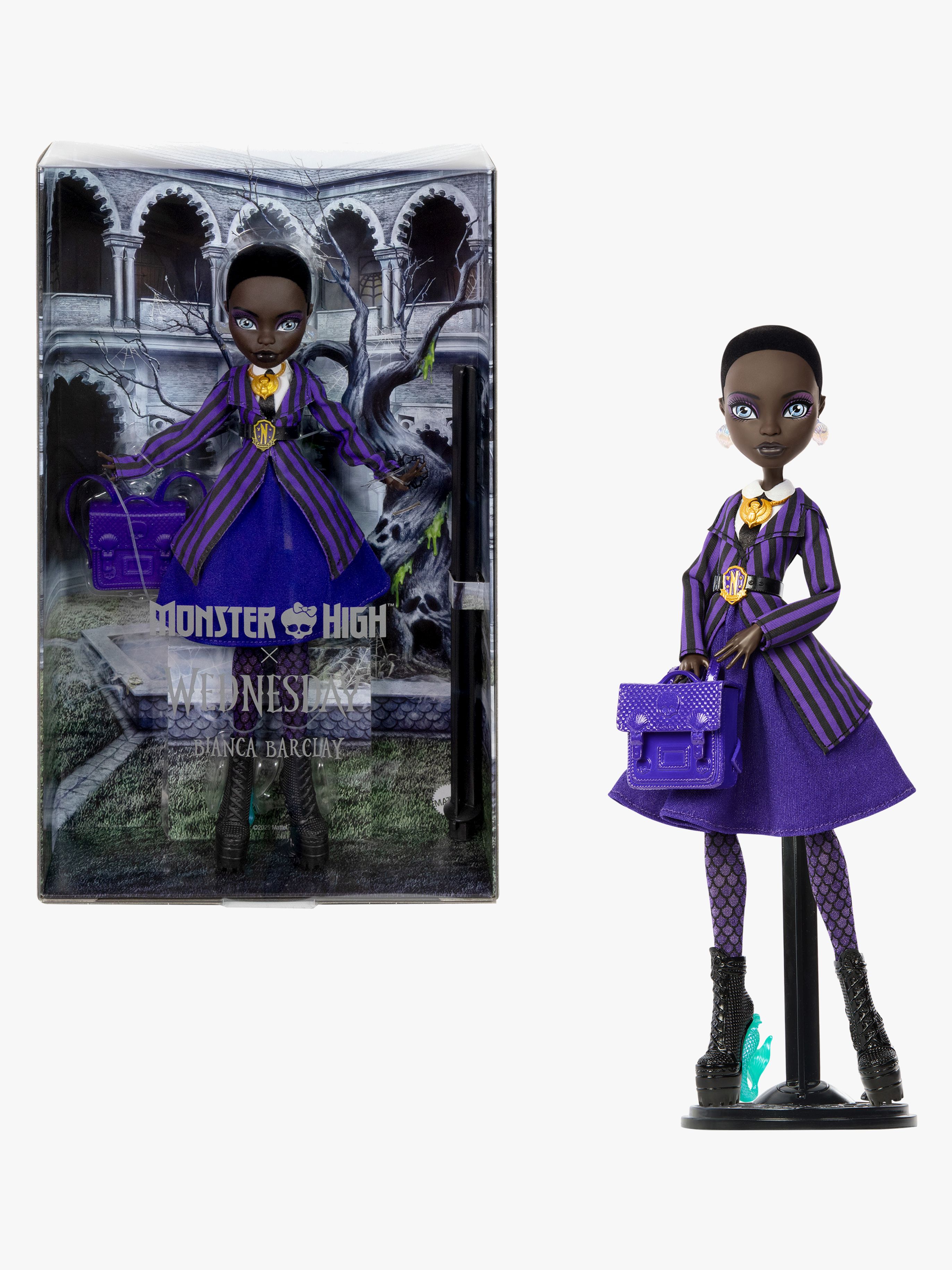 Monster High Modepuppe Wednesday Bianca