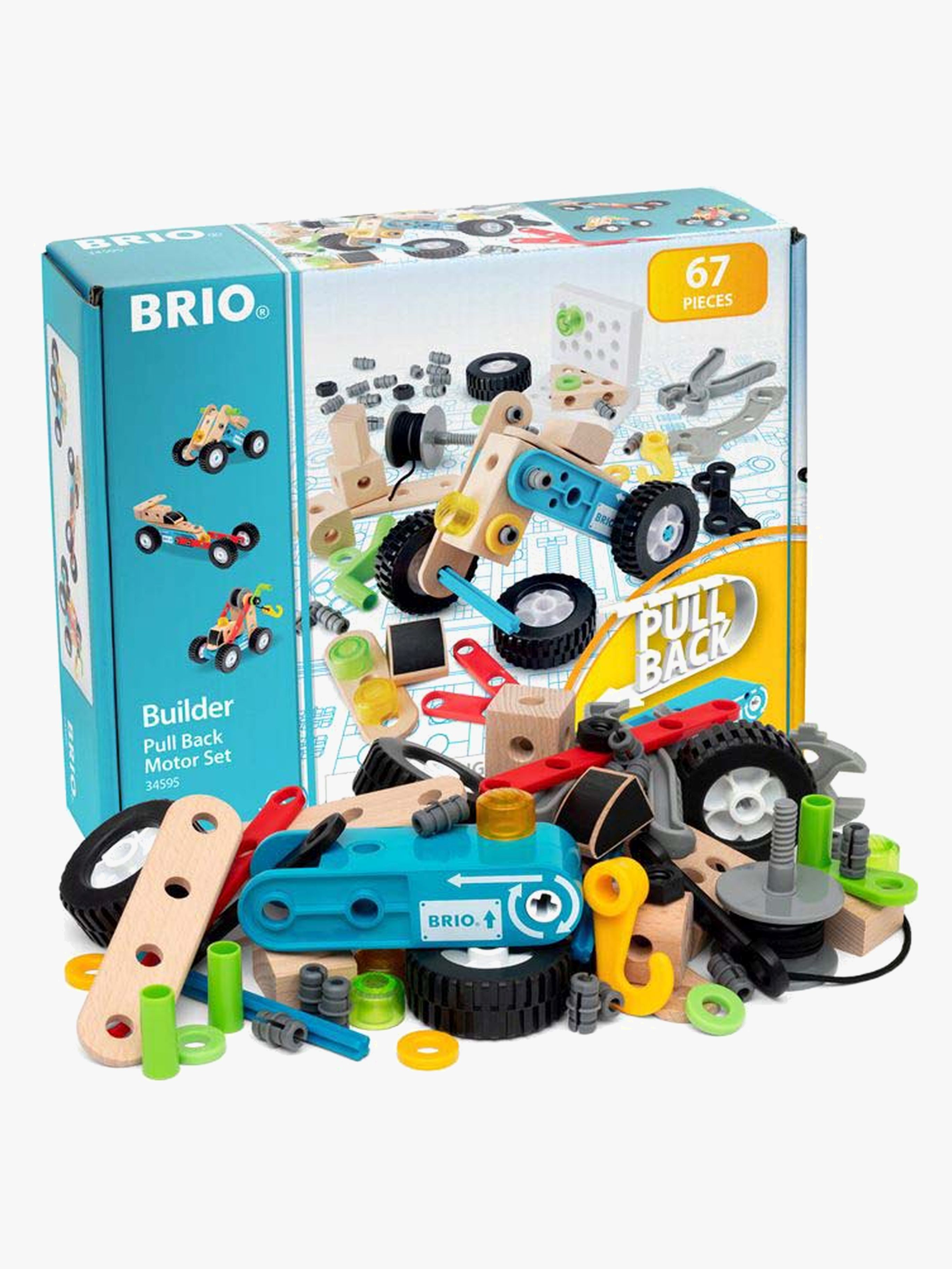 34595 Builder Nachziehmotor-Konstruktionsset