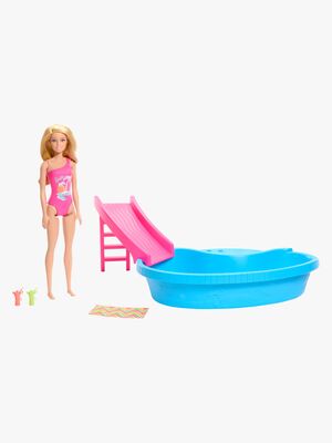 Barbie Spielset Puppe & Pool