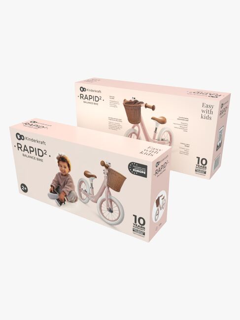 Kinderkraft RAPID 2 Laufrad, Rosa
