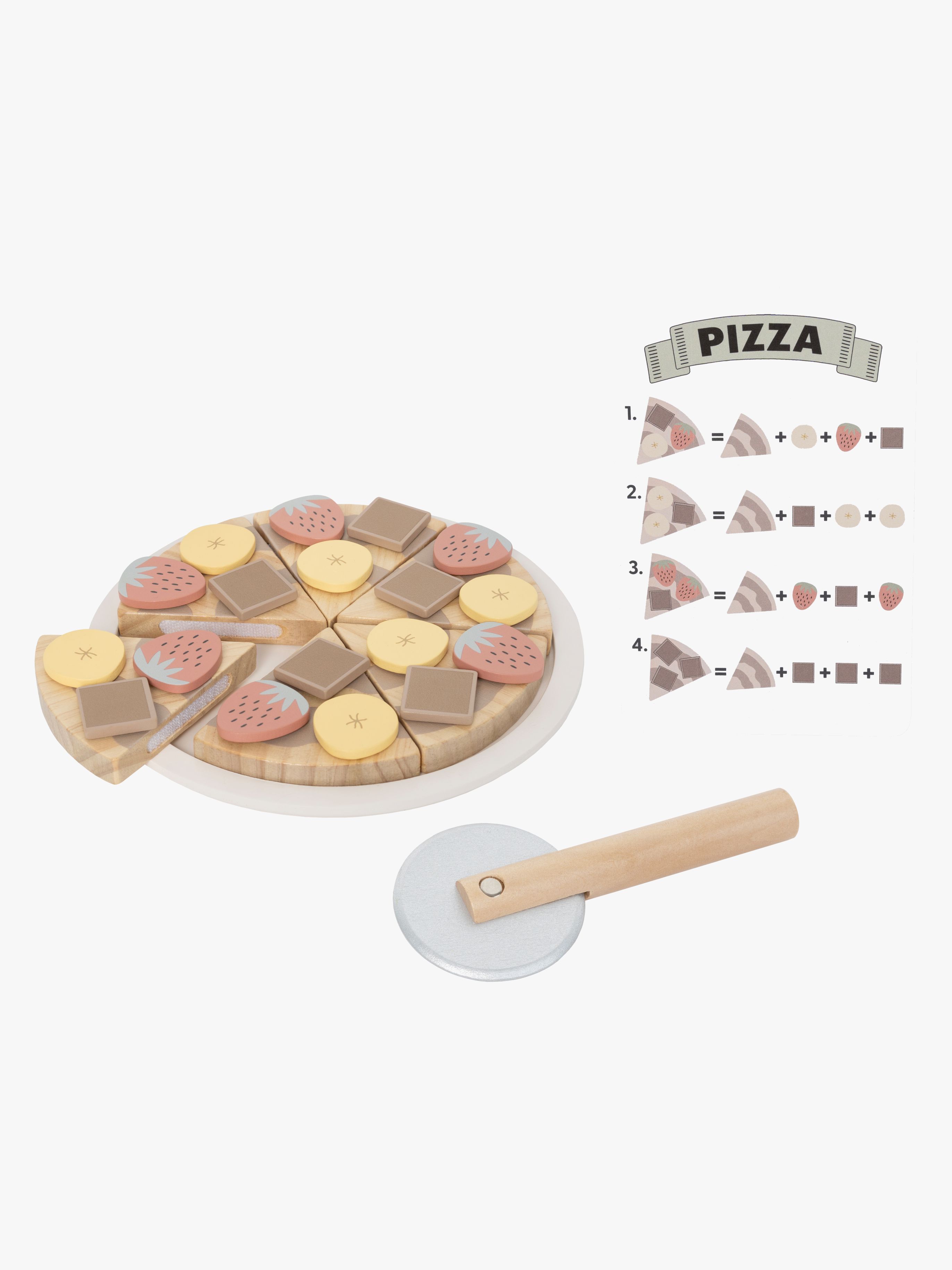 Nachtisch-Pizza