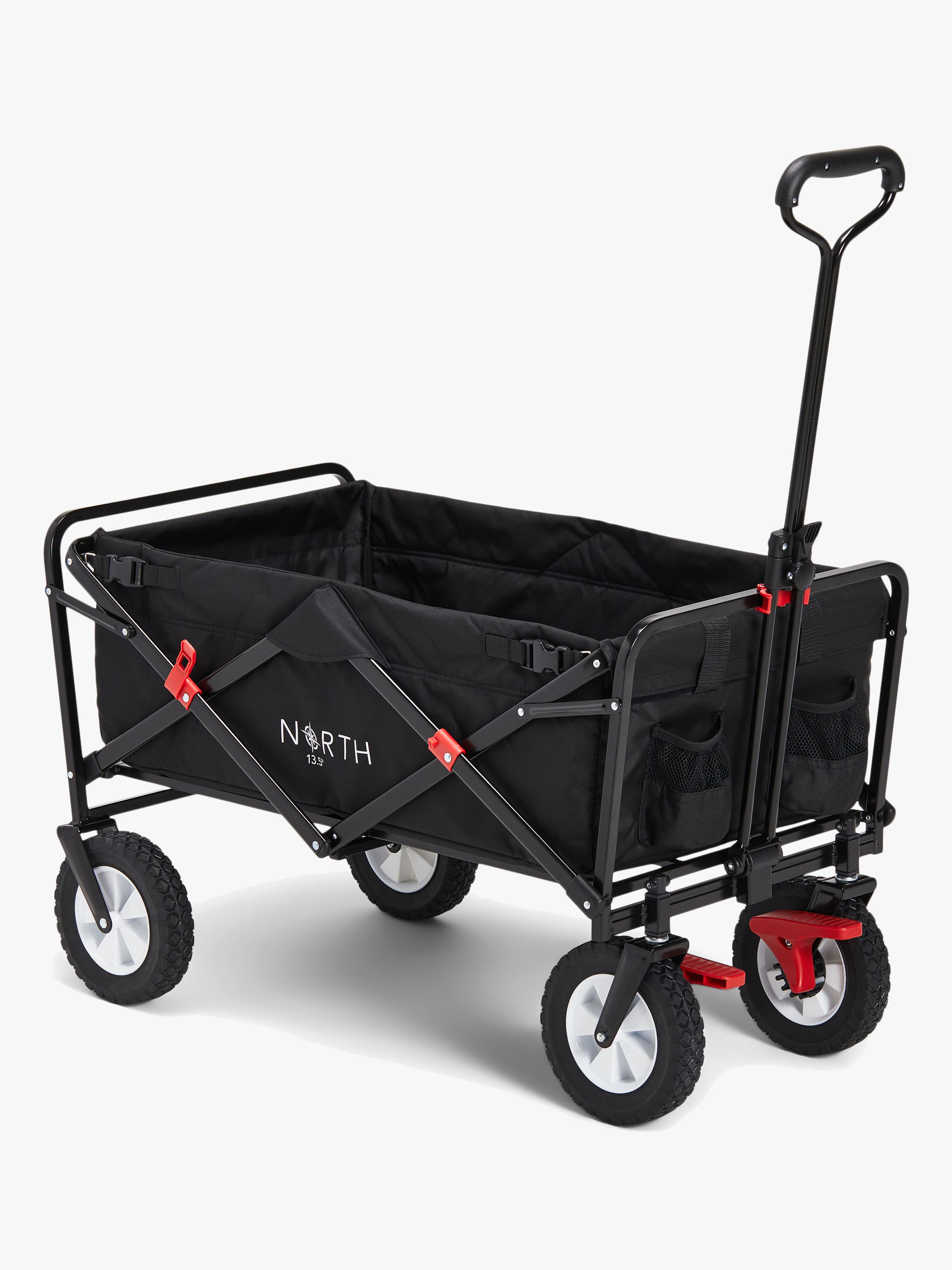North 13.5 Light Bollerwagen mit Bremse, Black