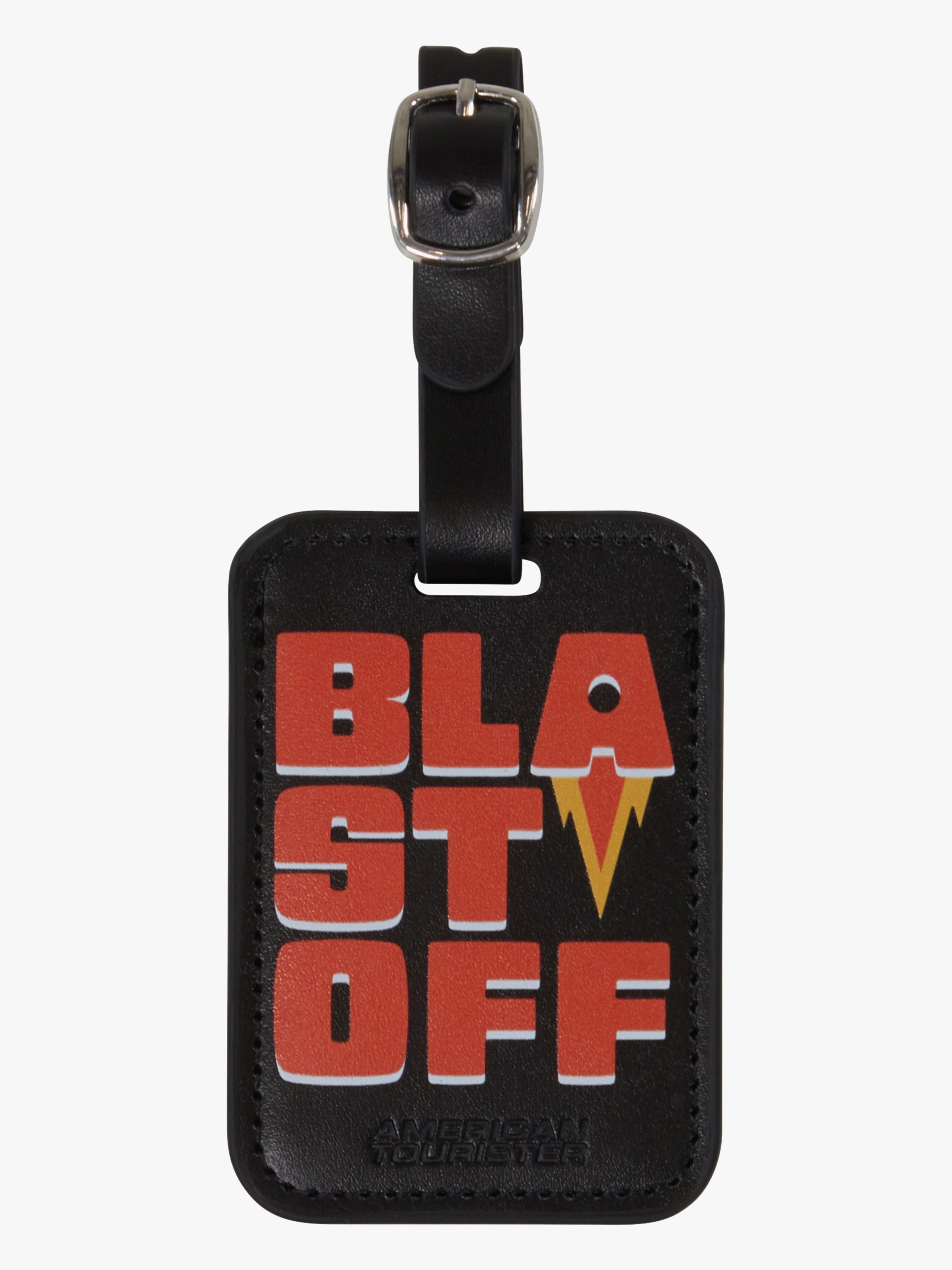 Graphic Tags Gepäckanhänger 2er-Pack, Blast Off