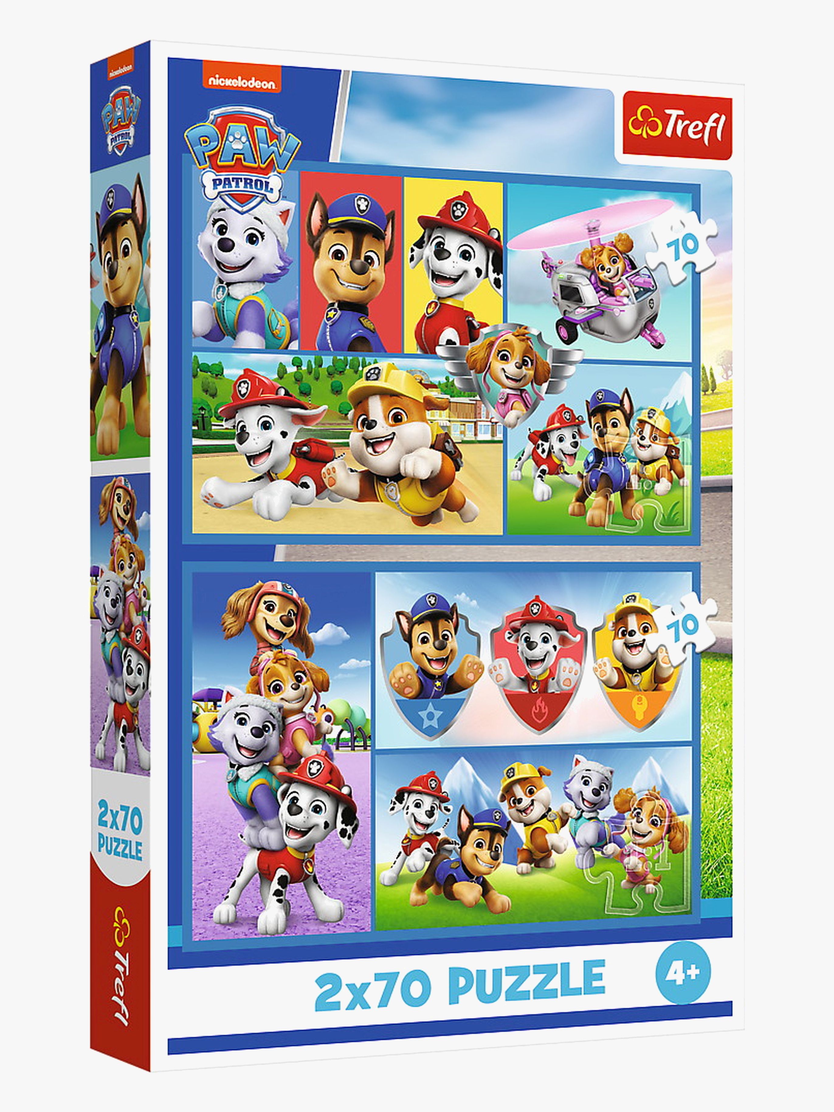 Paw Patrol Puzzles 2x70 Teile