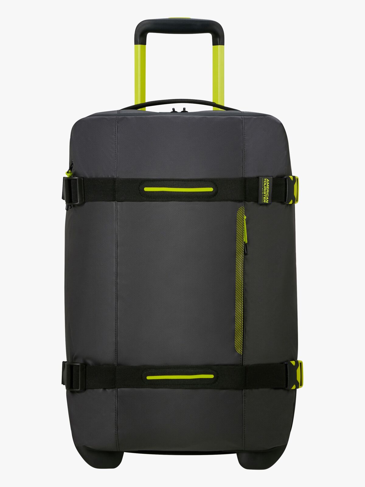 American Tourister Urban Track Duffle Koffer 55L, Black/Lime