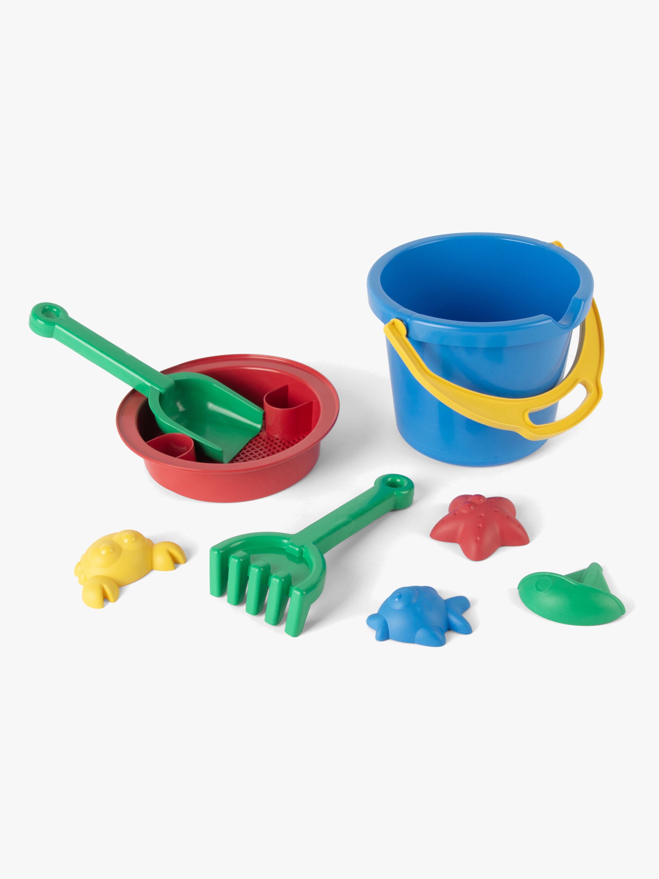 Dantoy Eimer-Set 8 Teile, Blau