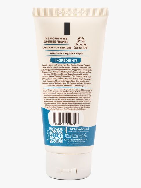 Suntribe Active Natural Mineral Sonnencreme LSF 50 100 ml