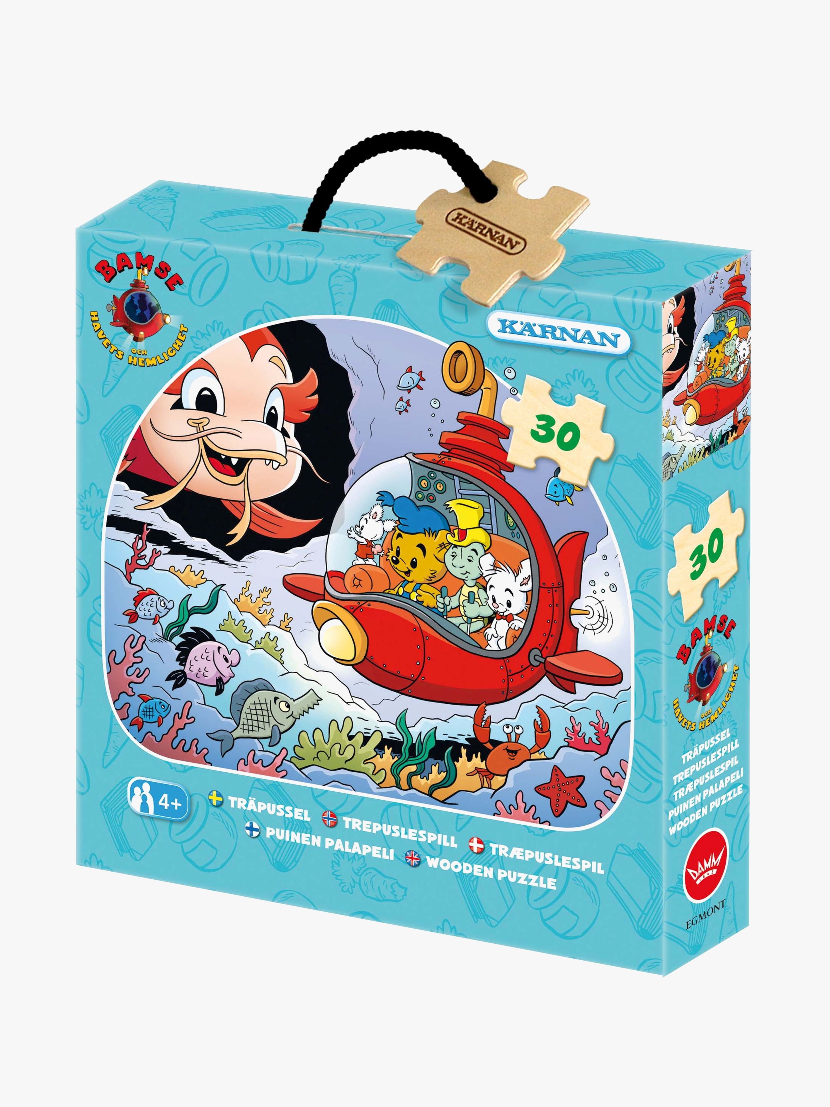 Holzpuzzle Bamse und das Geheimnis der See 30 Teile