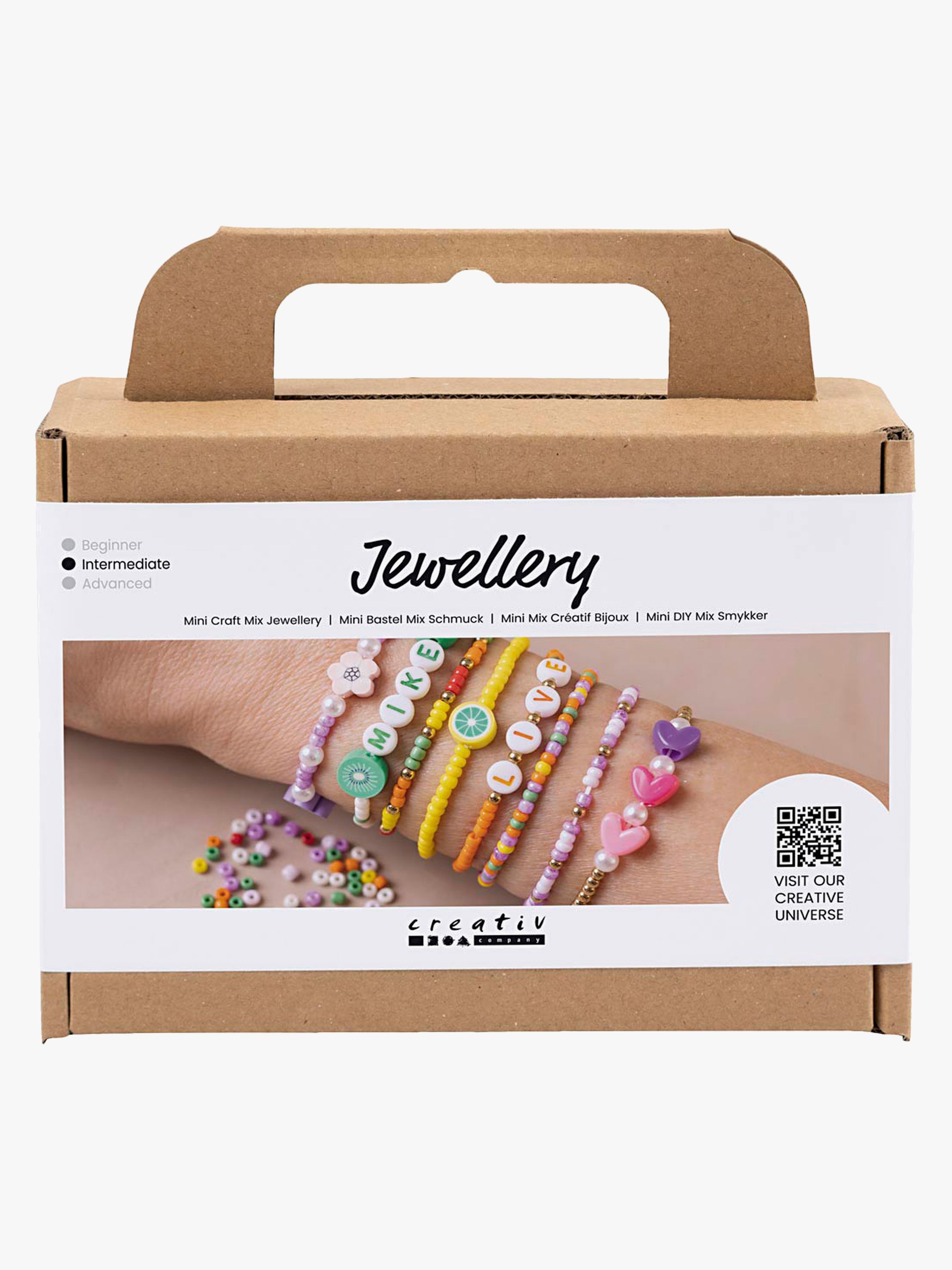 Creotime Bastelset DIY Mix Schmuck Bunte Armbänder