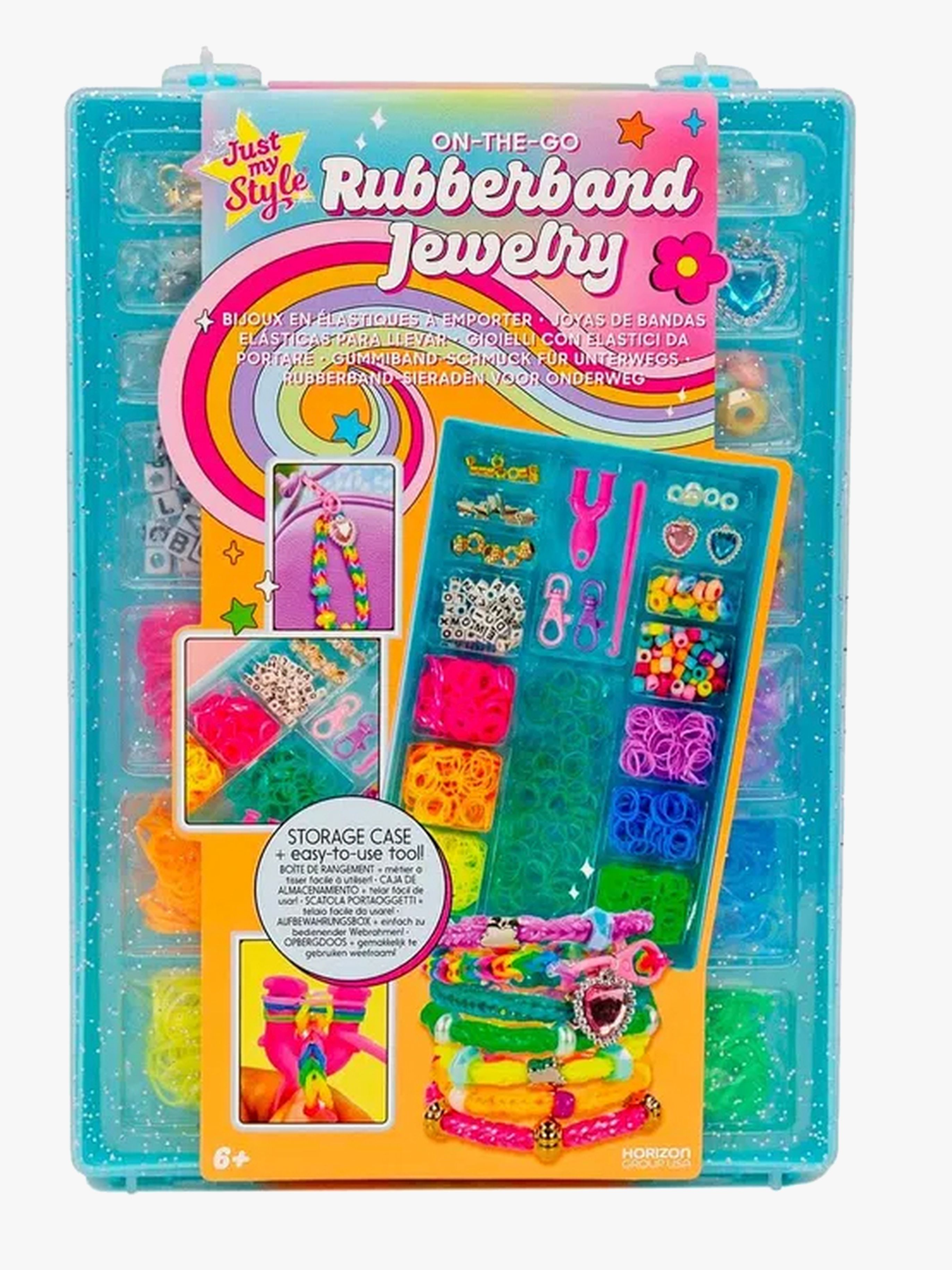 Bastelset Schmuck Gummibänder