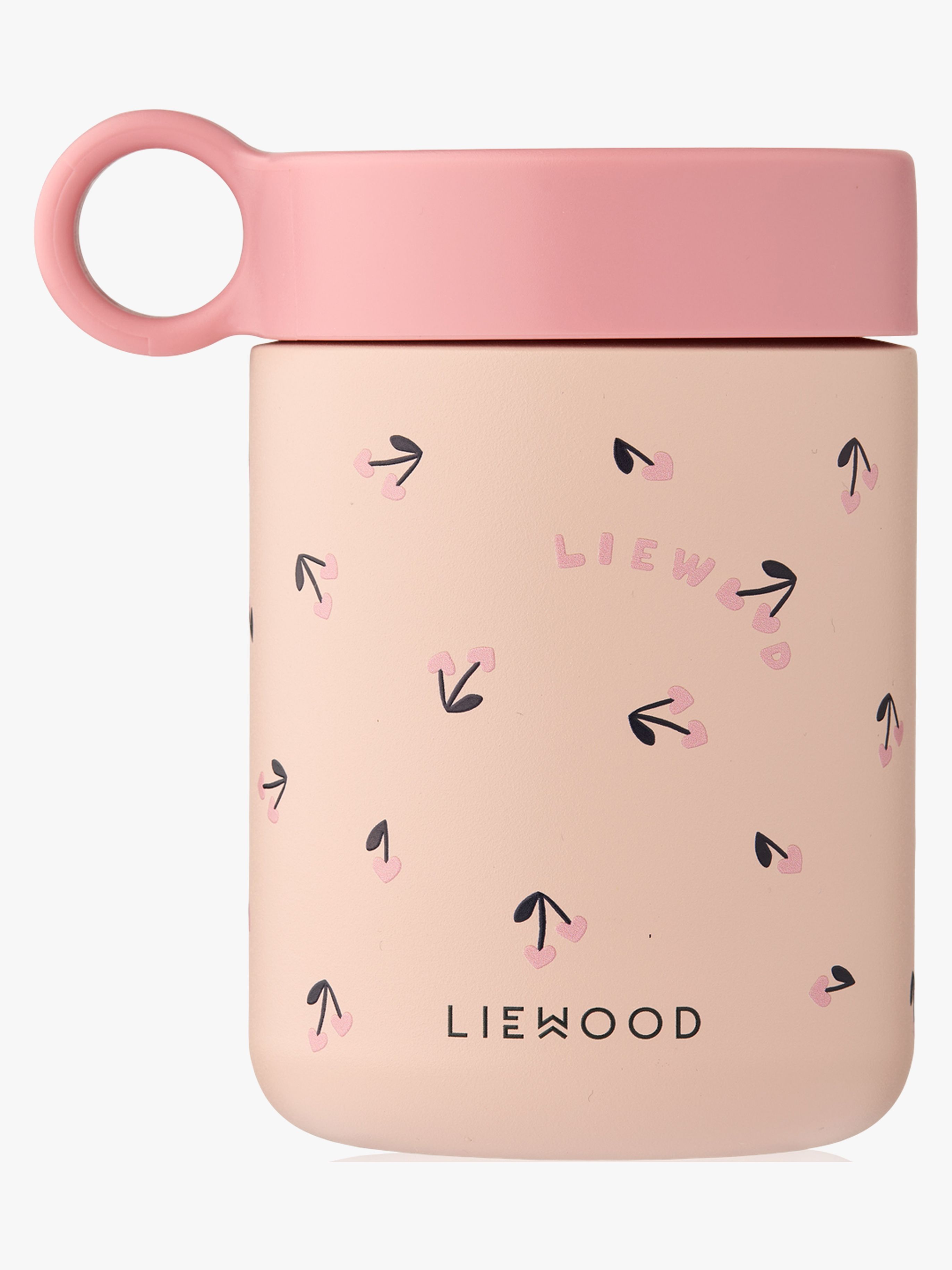 LIEWOOD Kiani Gemusterter Thermobehälter, Mini Cherry Heart/Rosey
