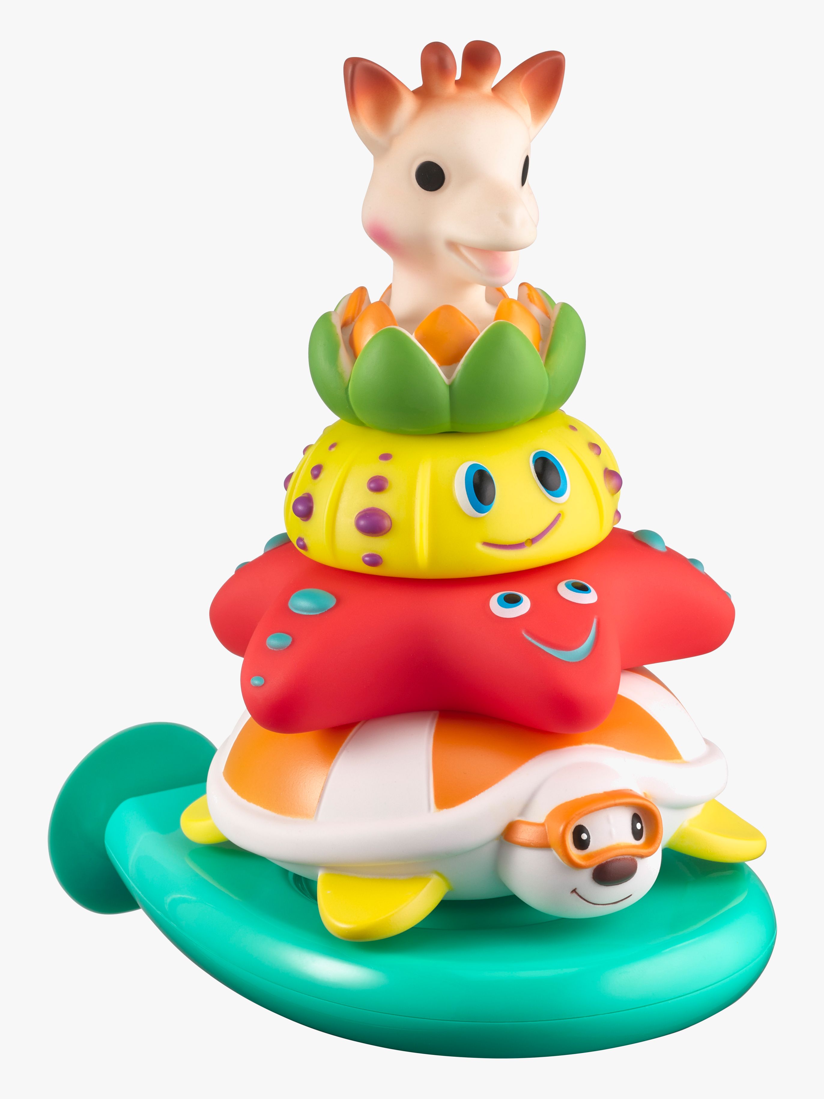 Sophie the Giraffe Splash & Surf Pyramide Badespielzeug
