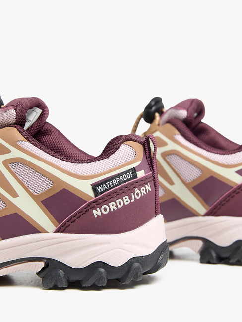 Nordbjörn Mountains Hike  Wasserdichte Sneaker, Burgundy
