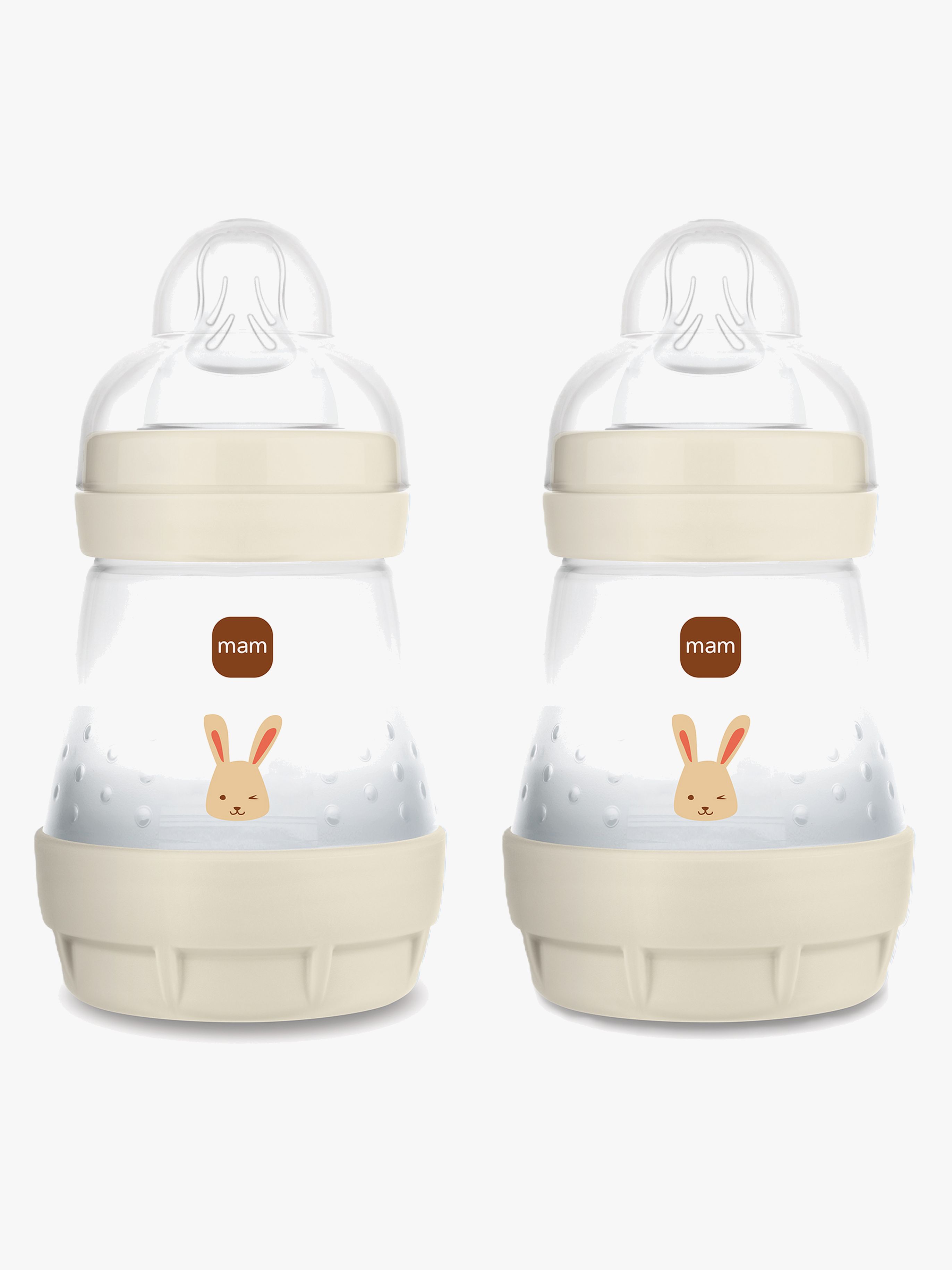 MAM Easy Start Babyflasche Anti-Kolik 160 ml 2er-Pack, Neutral