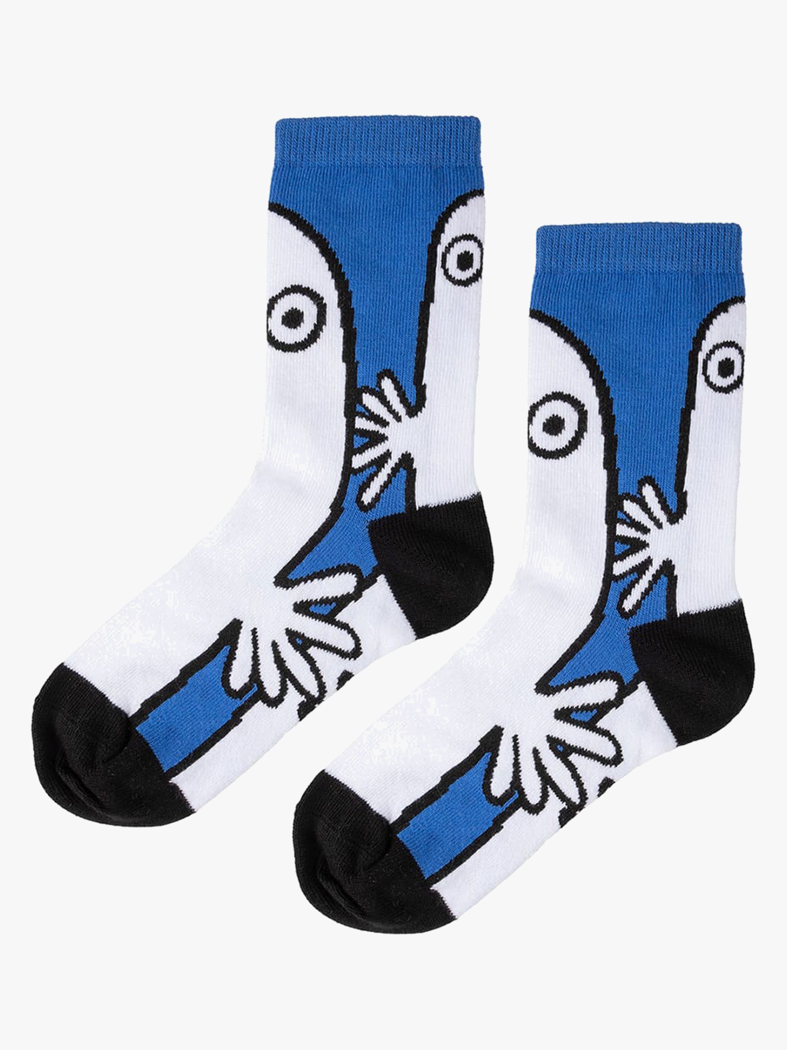 Lyster Socken, Blau, 31-34