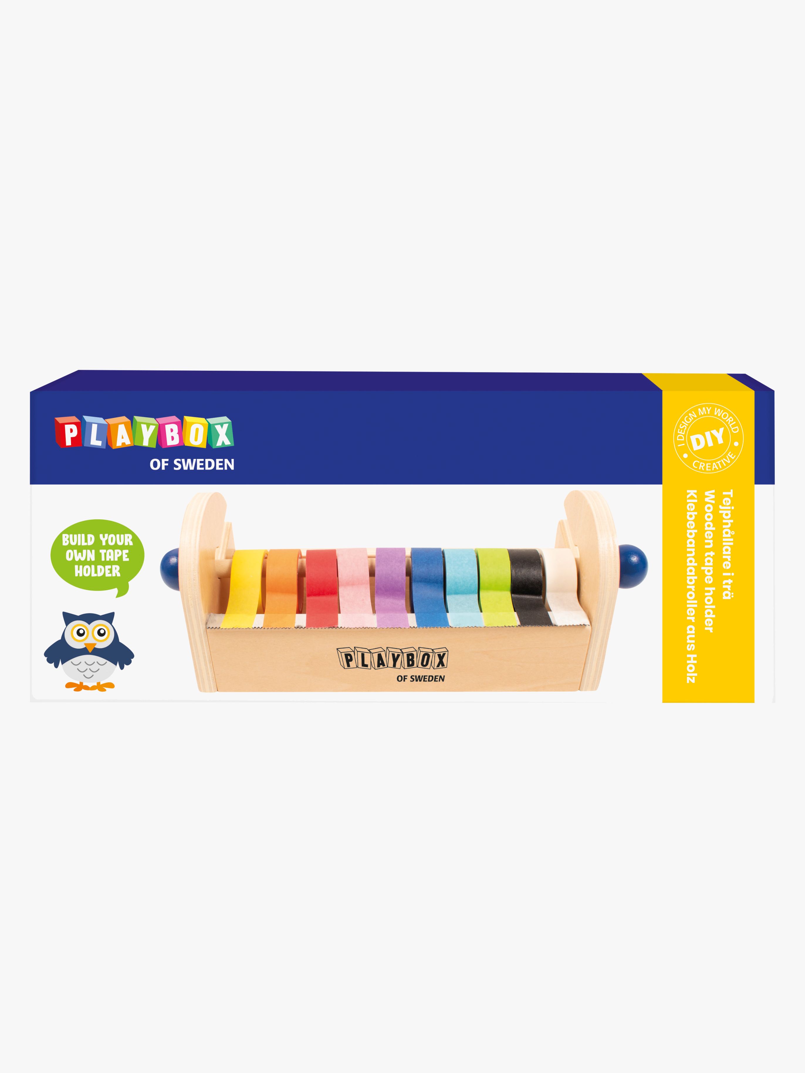 Playbox Tapehalter aus Holz