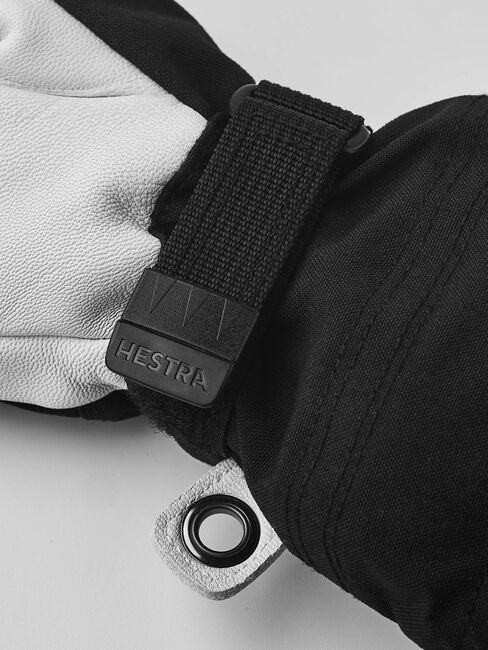 Hestra Army Leather Heli JR Ski Handschuhe, Schwarz
