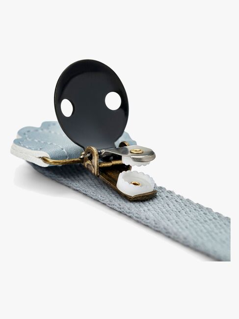 Elodie Schnullerkette Scallop, Sunrise Blue