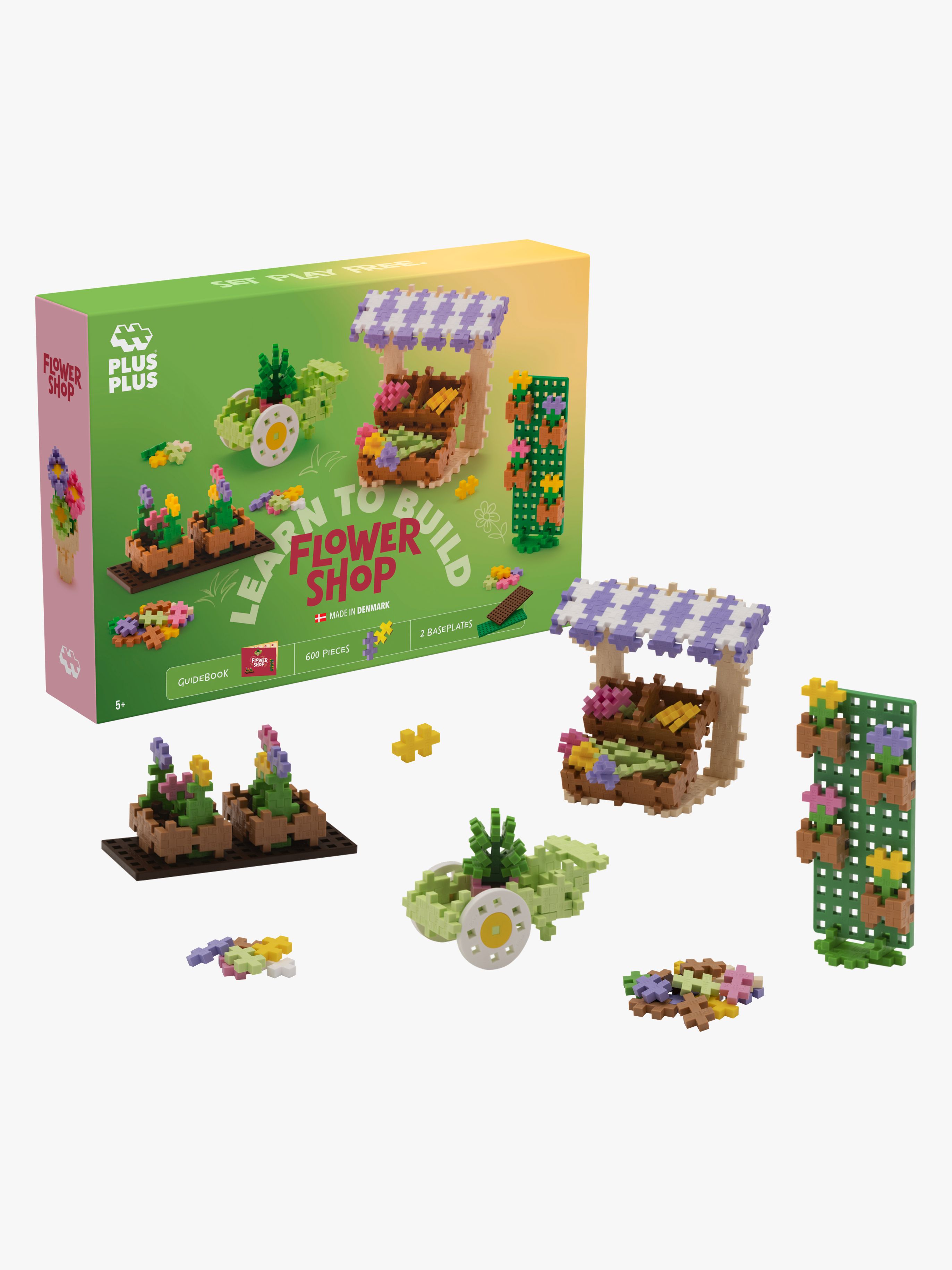 Plus-Plus Learn To Build Flower Shop Bausatz