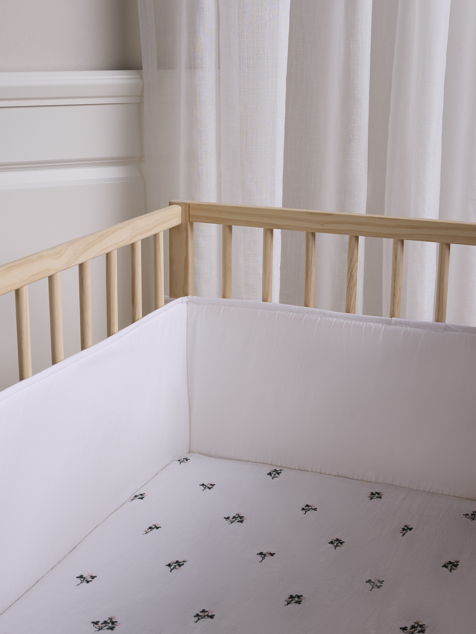 Alice &  Fox MOLLY Nestchen 360 cm, White