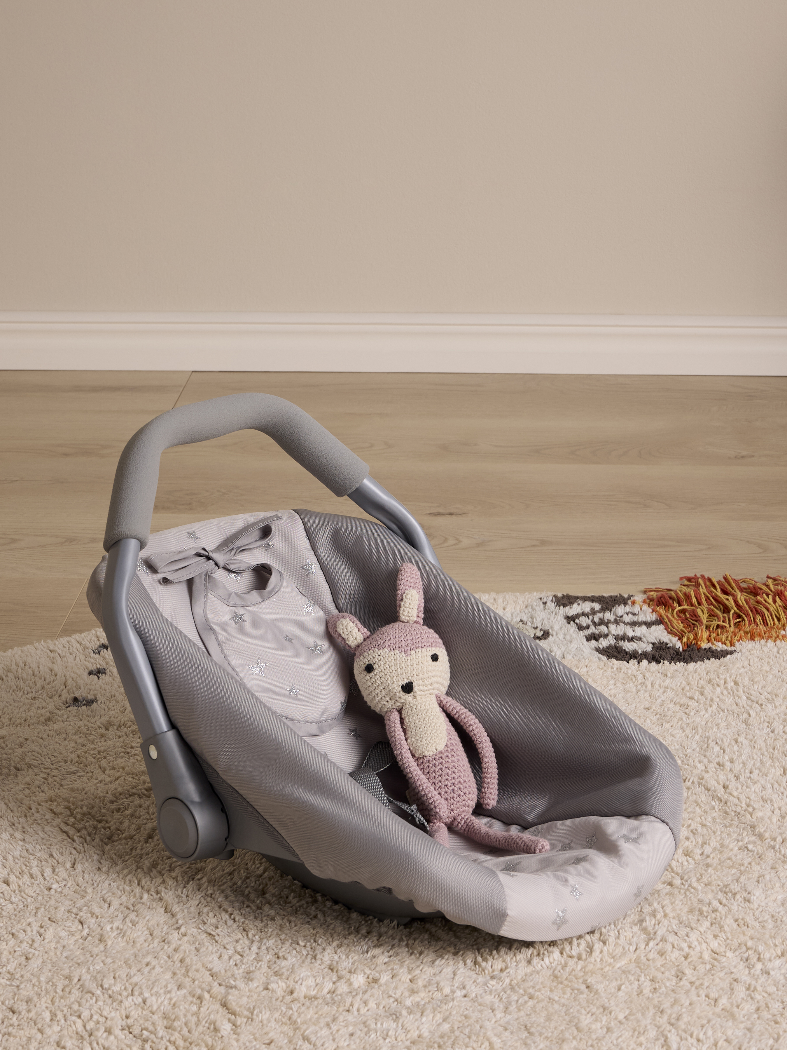Cloudberry Castle Puppenkindersitz, Grau