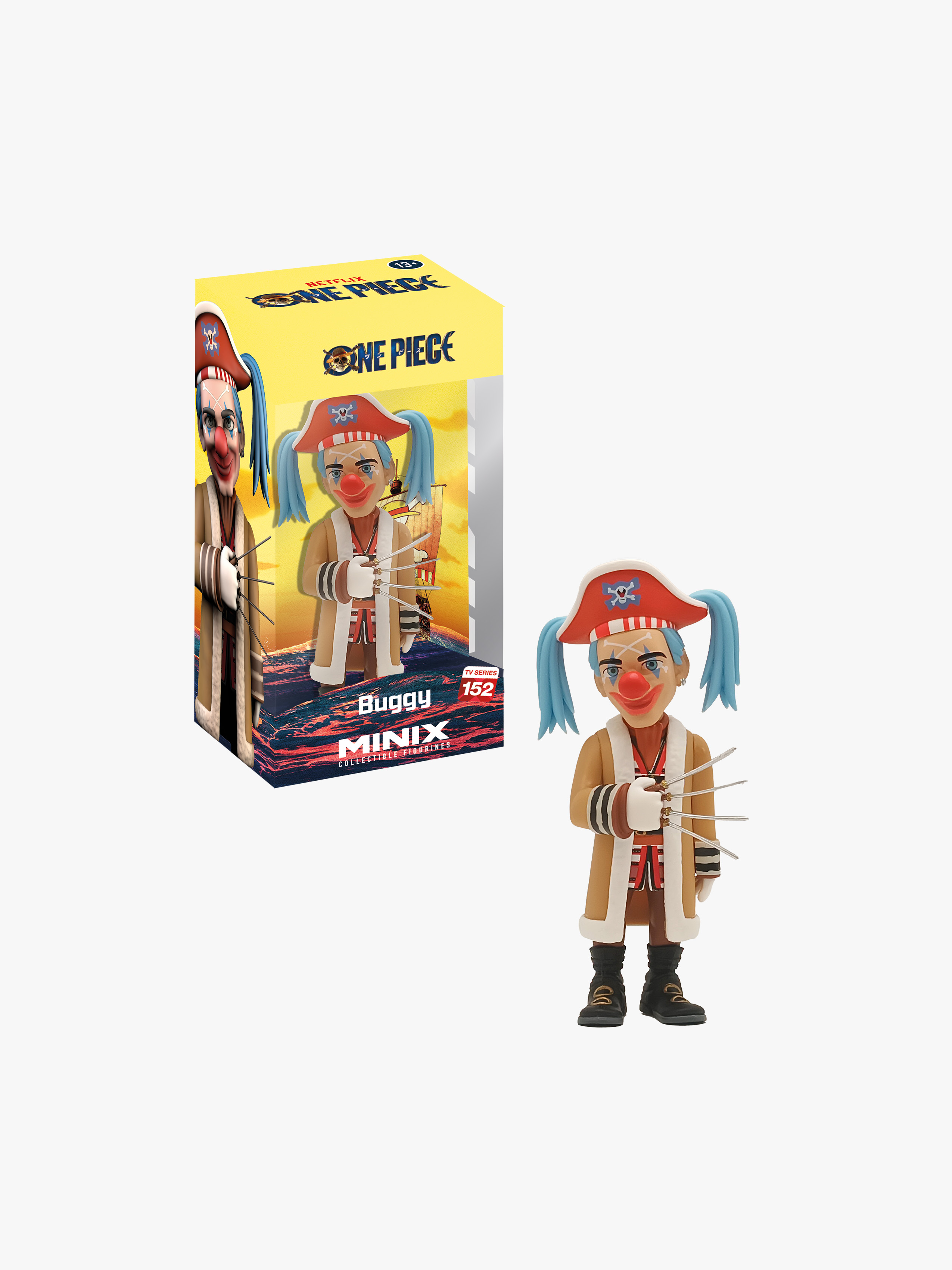ONE PIECE Sammelfigur Buggy