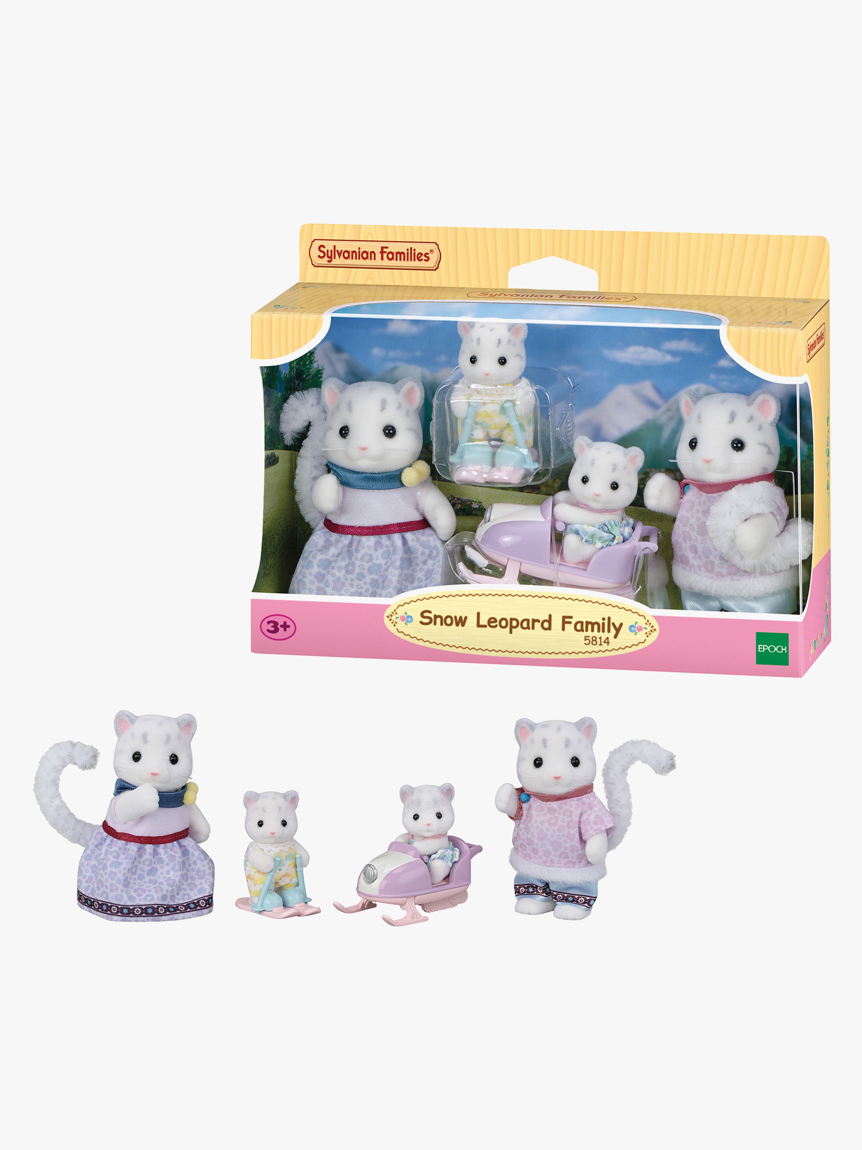 Sylvanian Families Figurenset Familie Schneeleopard
