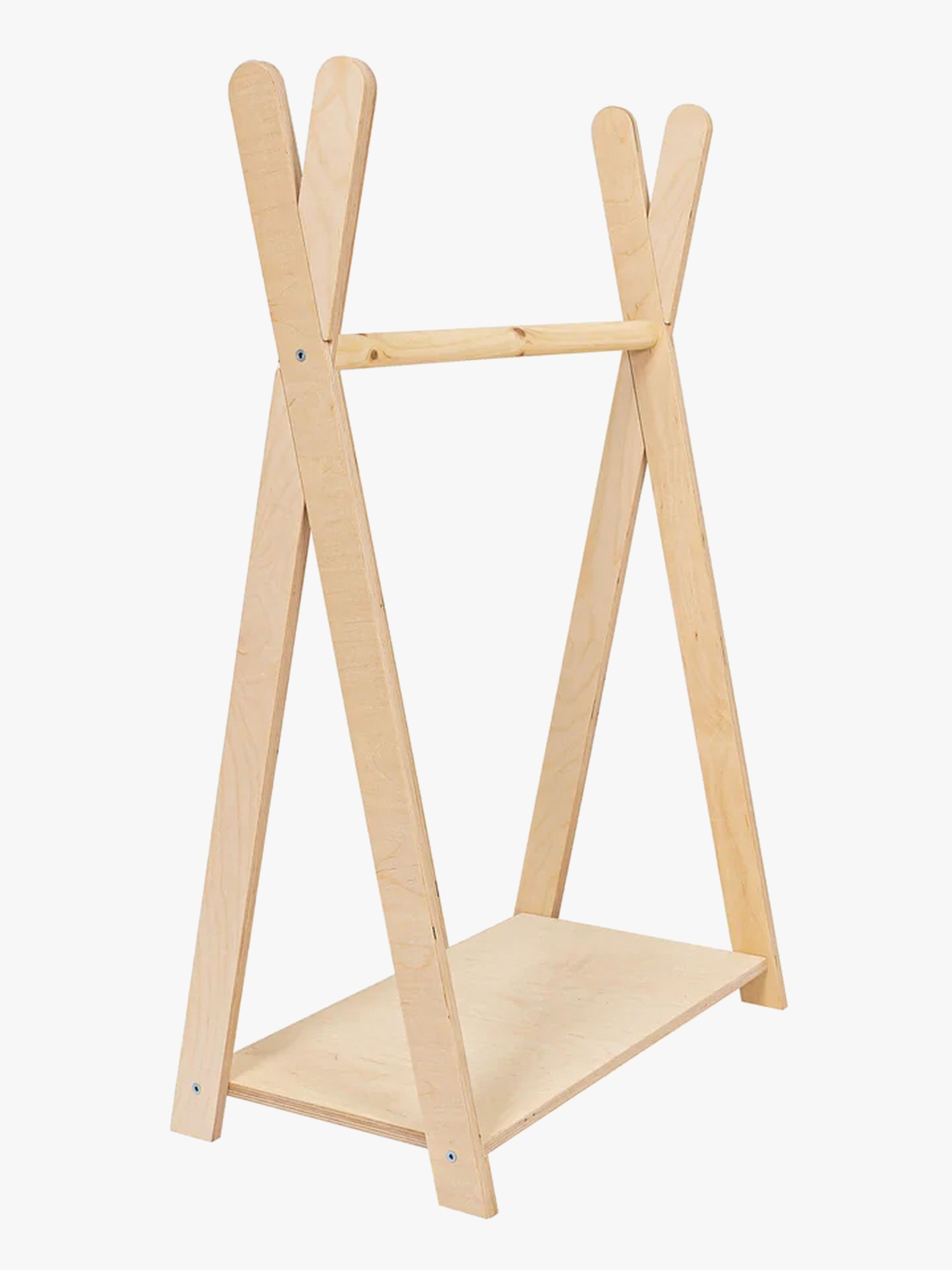 Tipi Kleiderständer S, Natur, Kinderzimmerschrank, Kinderzimmer