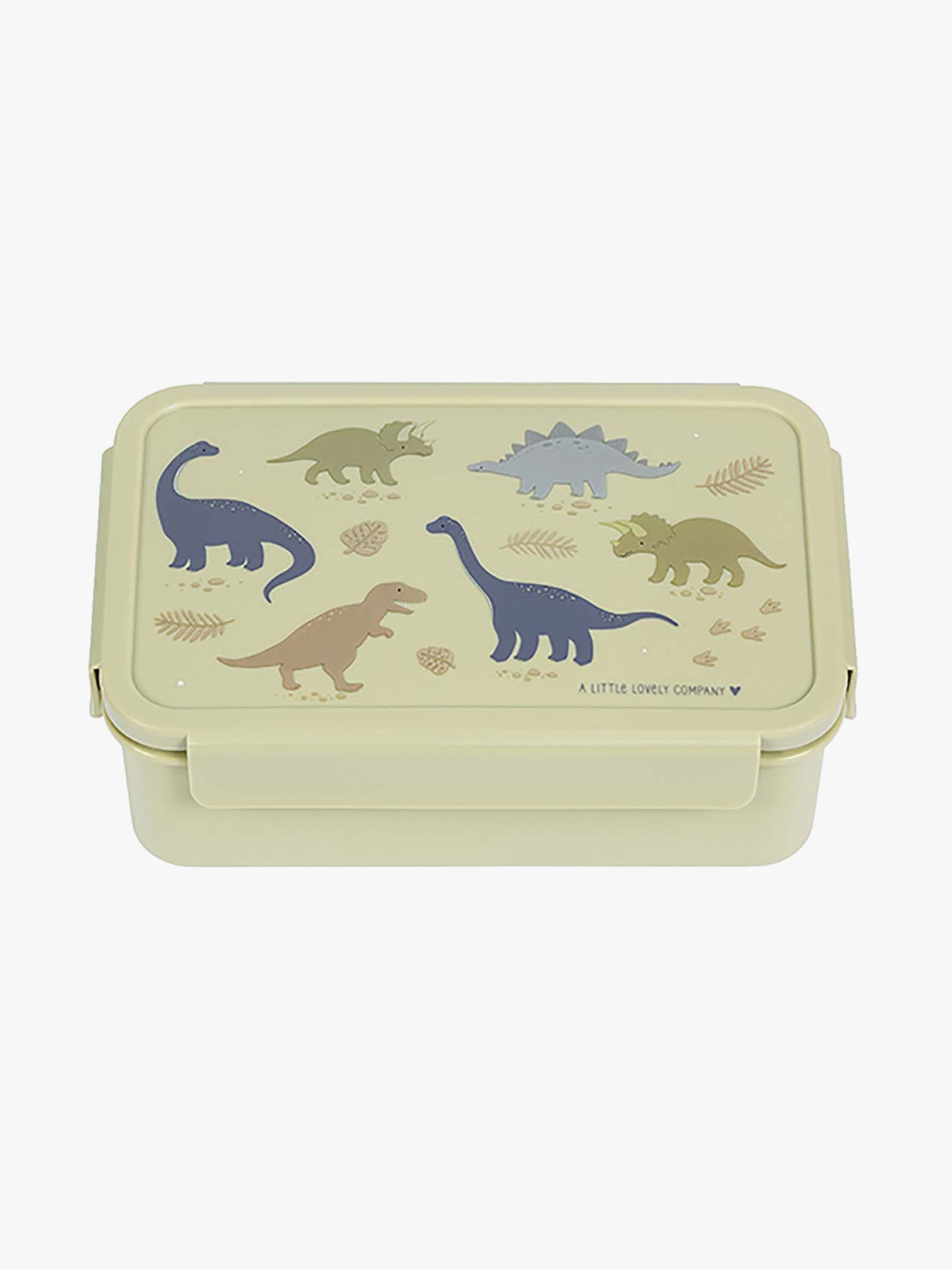 A Little Lovely Company Bento Lunchbox, Dinosaurier