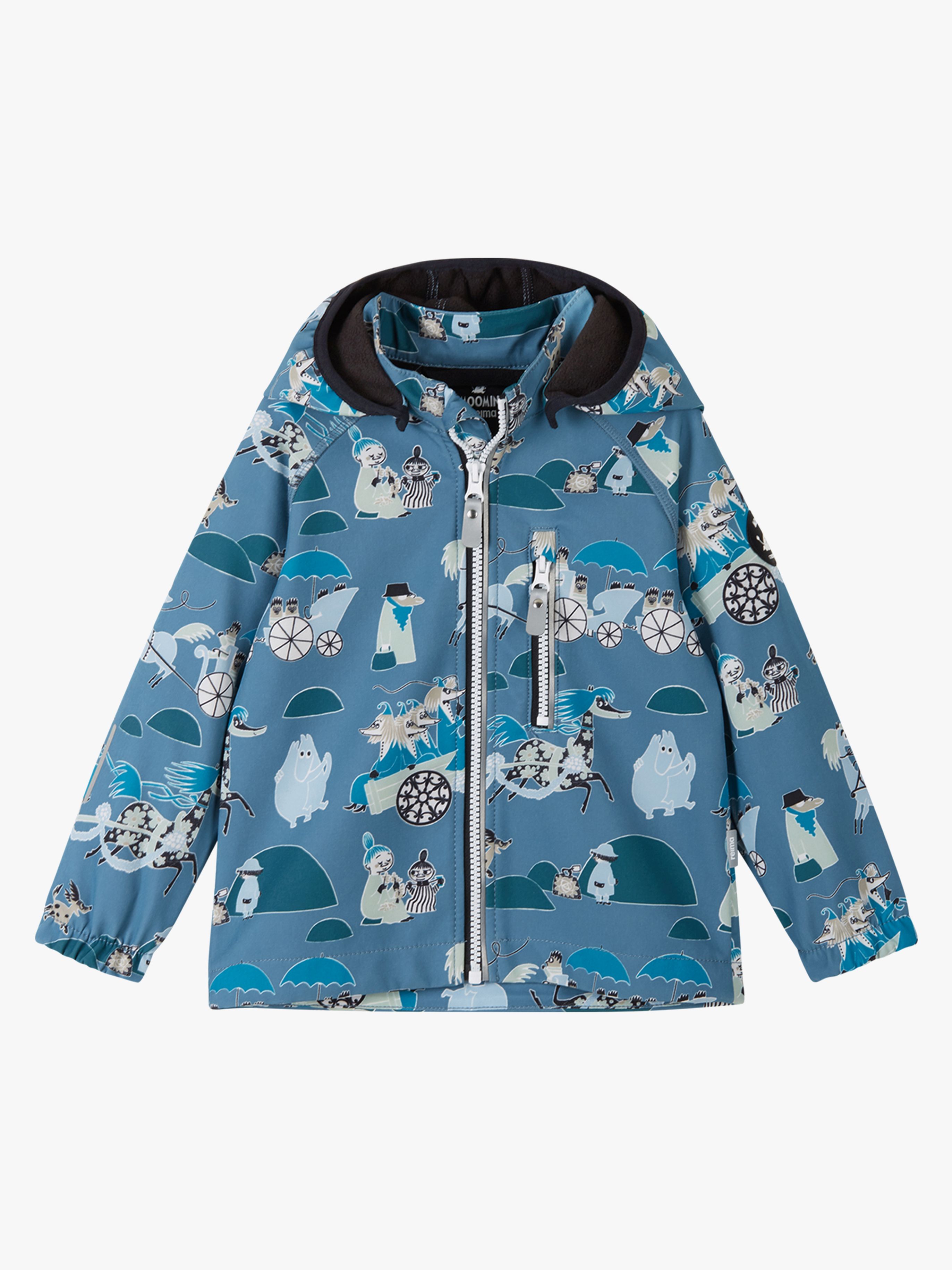 Moomin Vantti Softshelljacke, Blue Ocean, 104