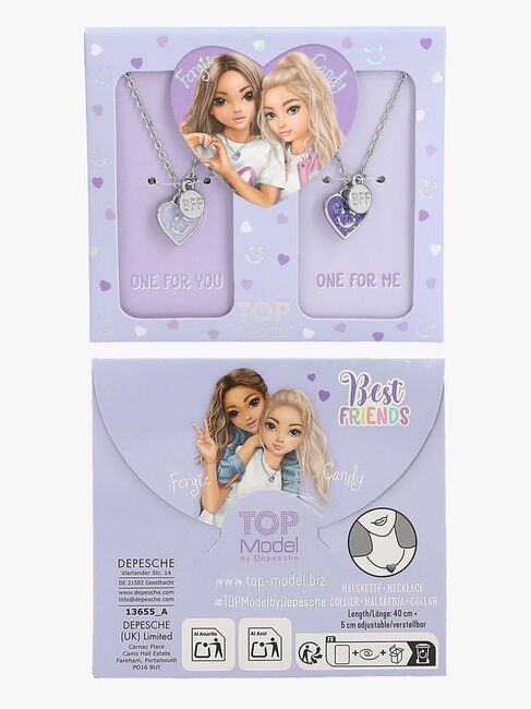 TOPModel Halskette BFF 2er-Pack, Gemischt