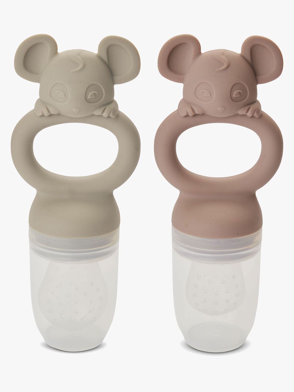 nuuroo Lauge Fruchtsauger 2er-Pack, Woodrose/Cobblestone