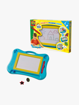 SES Creative Meine Erste Magnetische Zeichentafel mit Farben