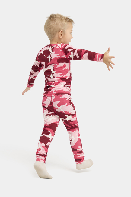 Nordbjørn Verbier Funktionsunterwäsche Bambus, Camo Pink
