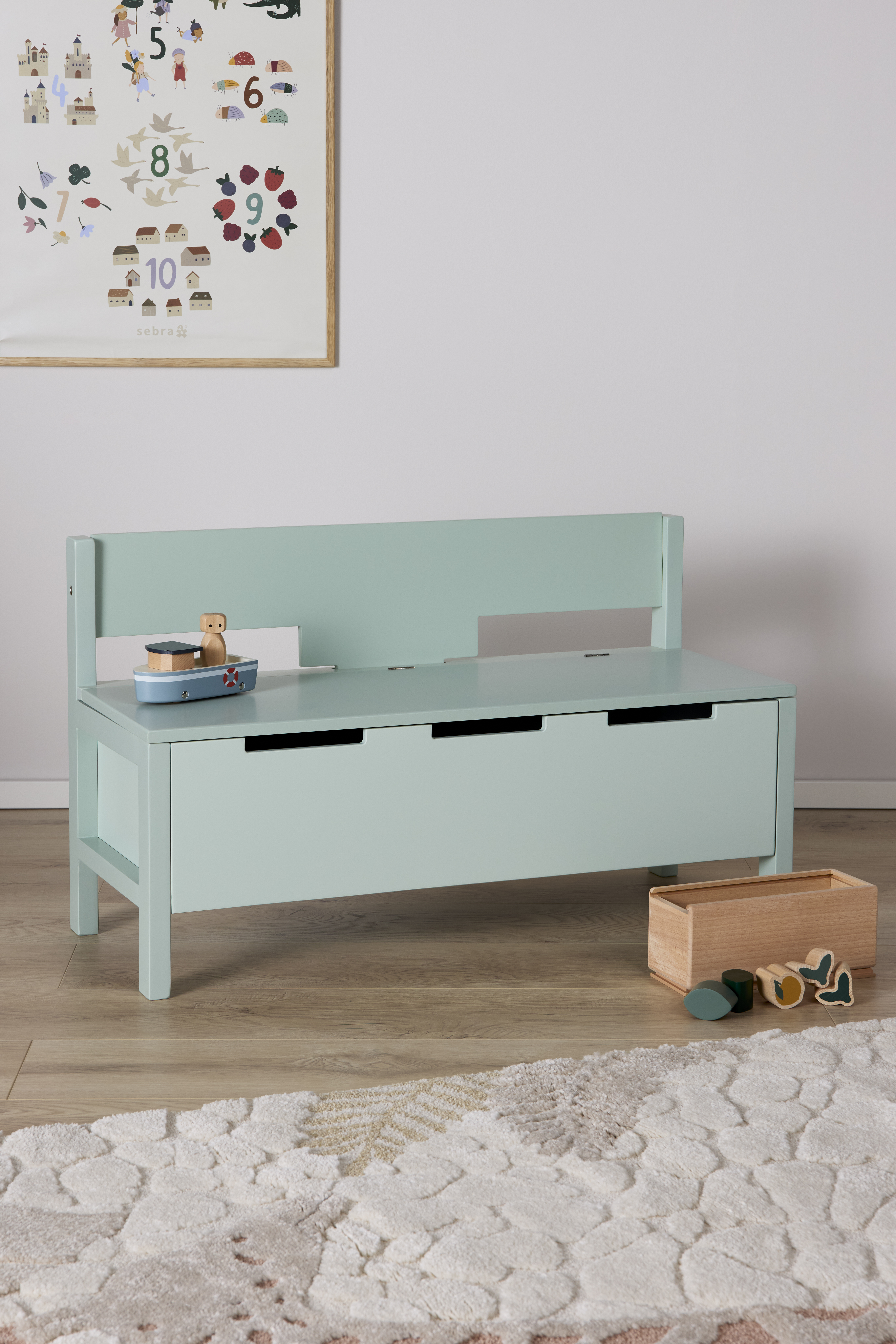 STAR Sofa, Hellgrün, Kindersofa, Kindercouch, Kinder