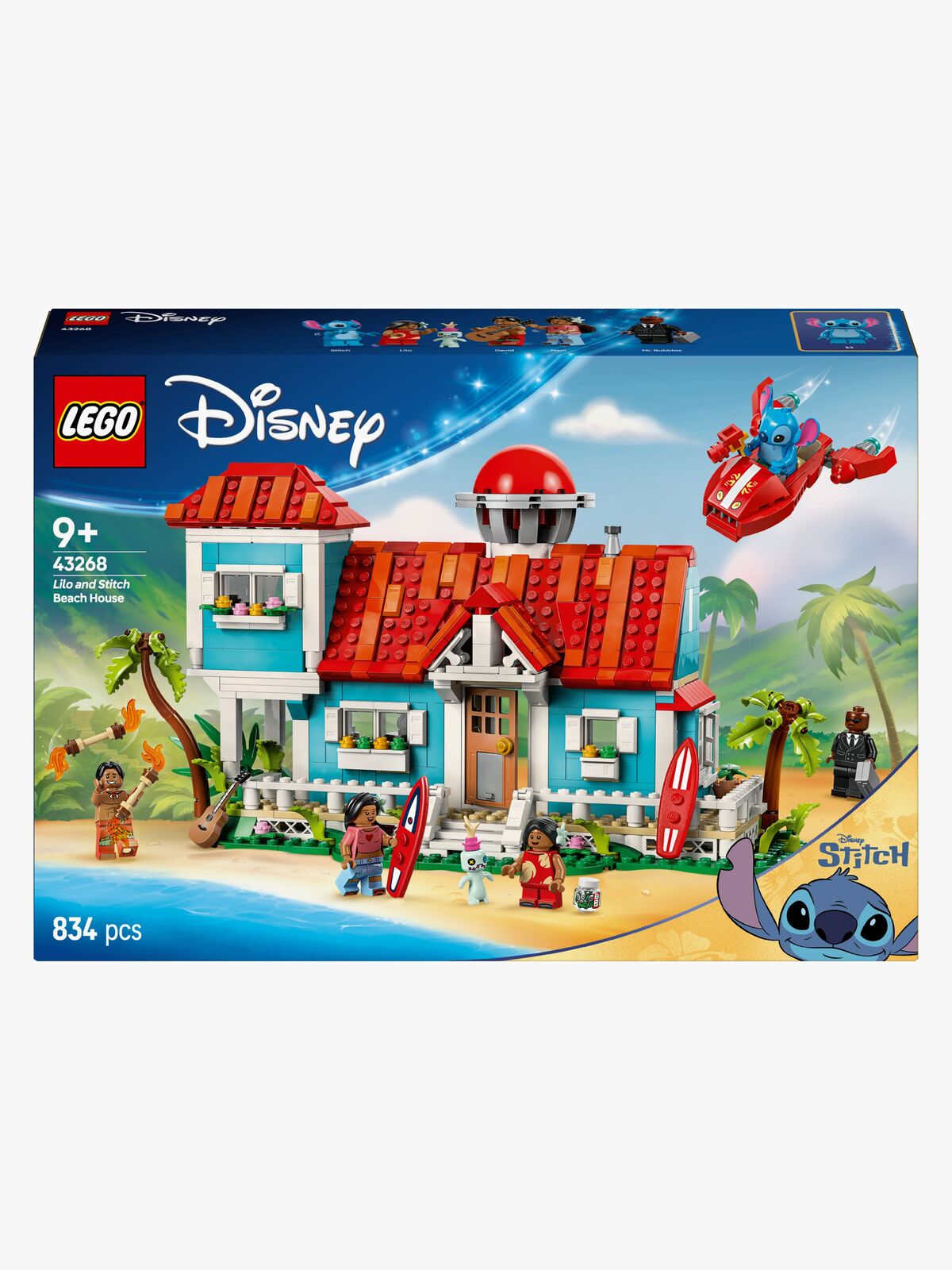 LEGO Disney Classic 43268 Das Strandhaus aus „Lilo und Stitch“