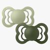 BIBS Supreme Schnuller 2er-Pack Latex Gr. 1, Sage/Hunter Green