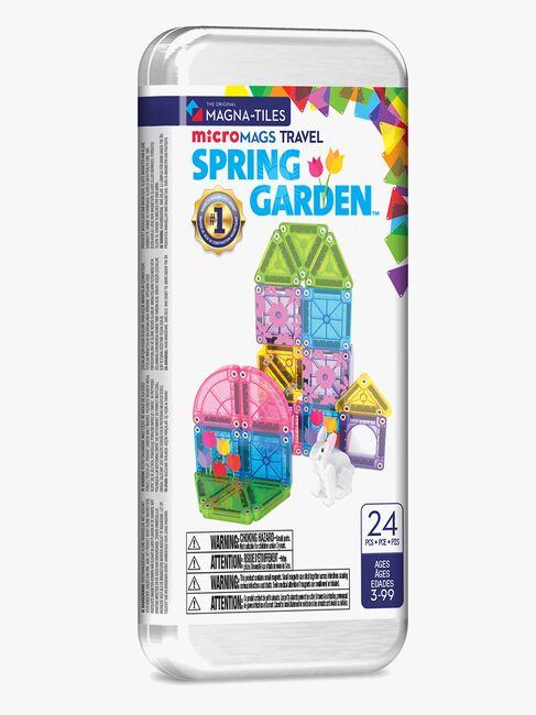 MAGNA-TILES MicroMAGS Reise-Set Spring Garden 24 Teile
