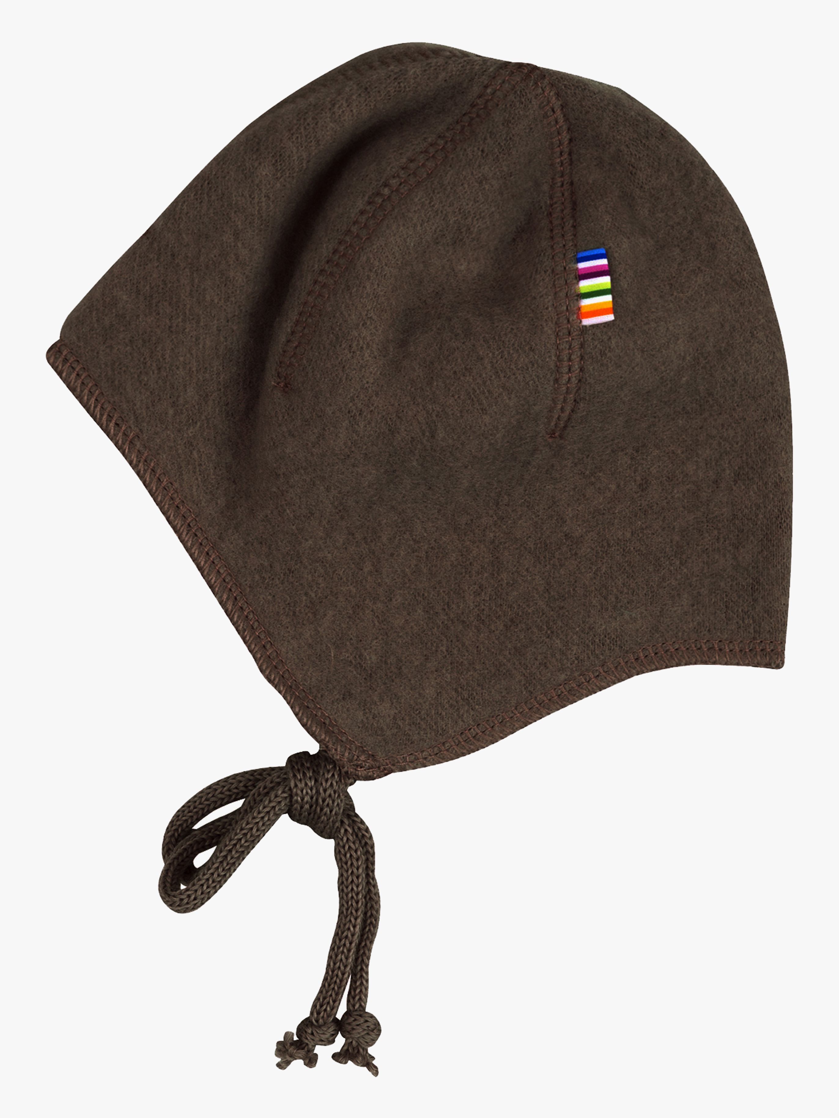 Joha Babymütze Merinowolle, Dark Brown, 37