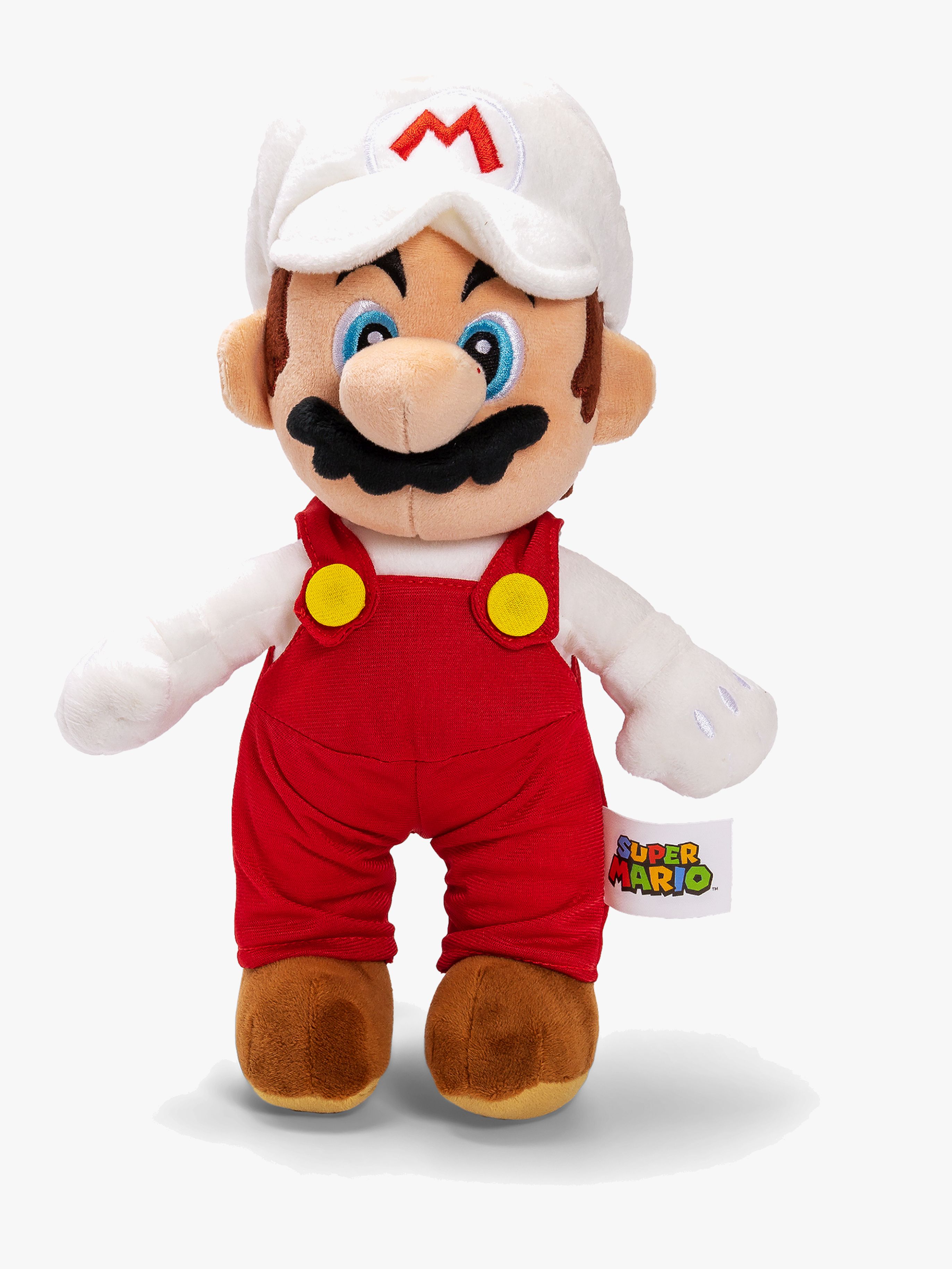 Super Mario Plüschspielzeug Fire Mario 30 cm