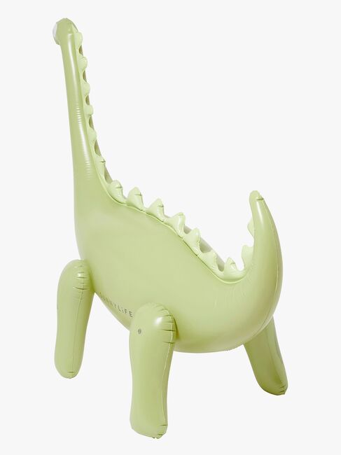 SUNNYLiFE Giant Dino Aufblasbarer Sprinkler, Into the Wild Khaki