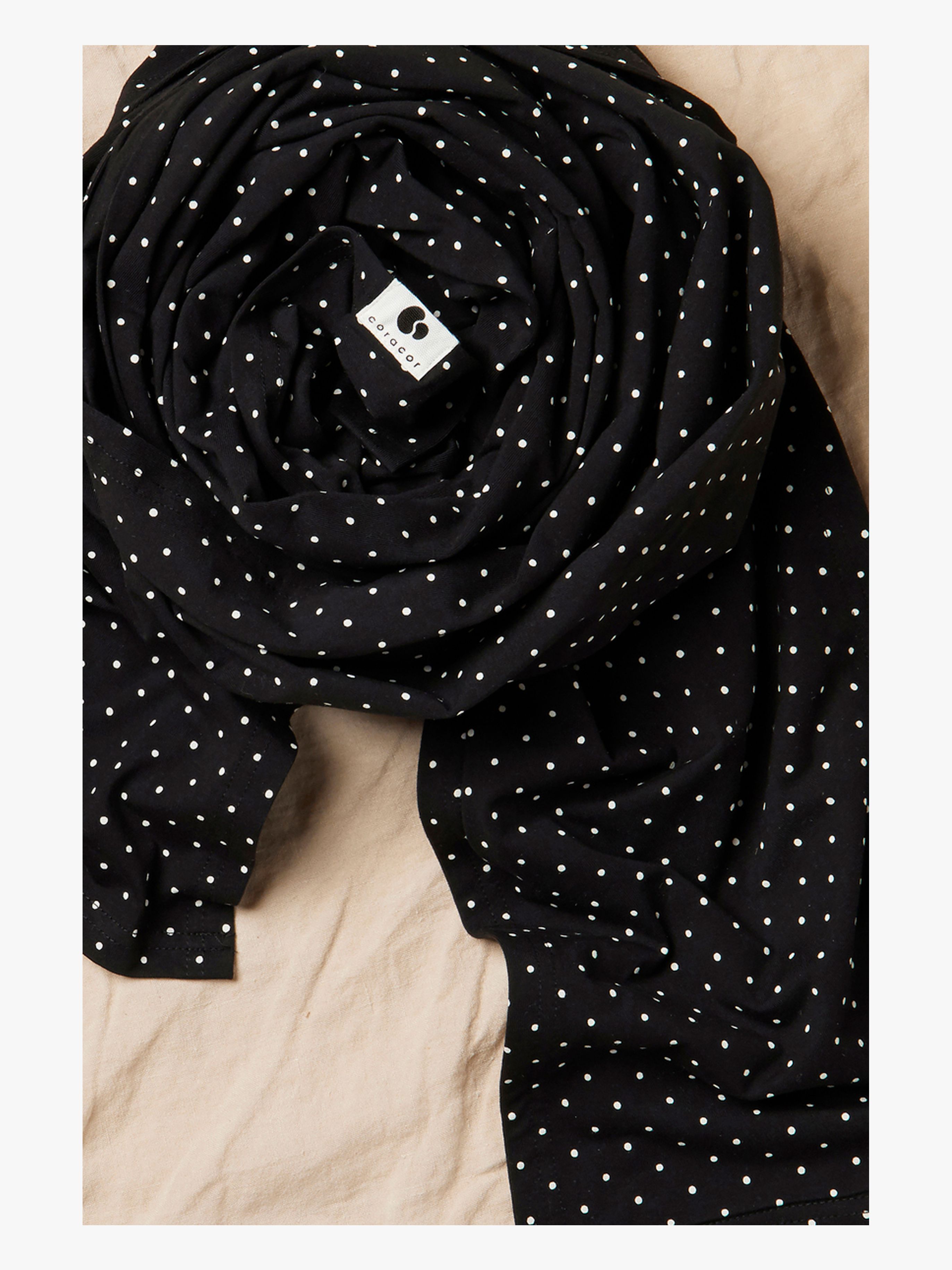 Coracor Tragetuch Dot, Black