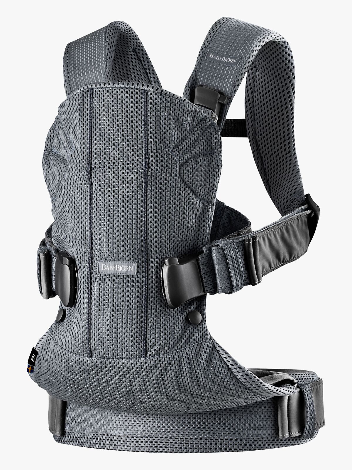 BabyBjörn One Air Babytrage 3D Mesh, Antracit Grey