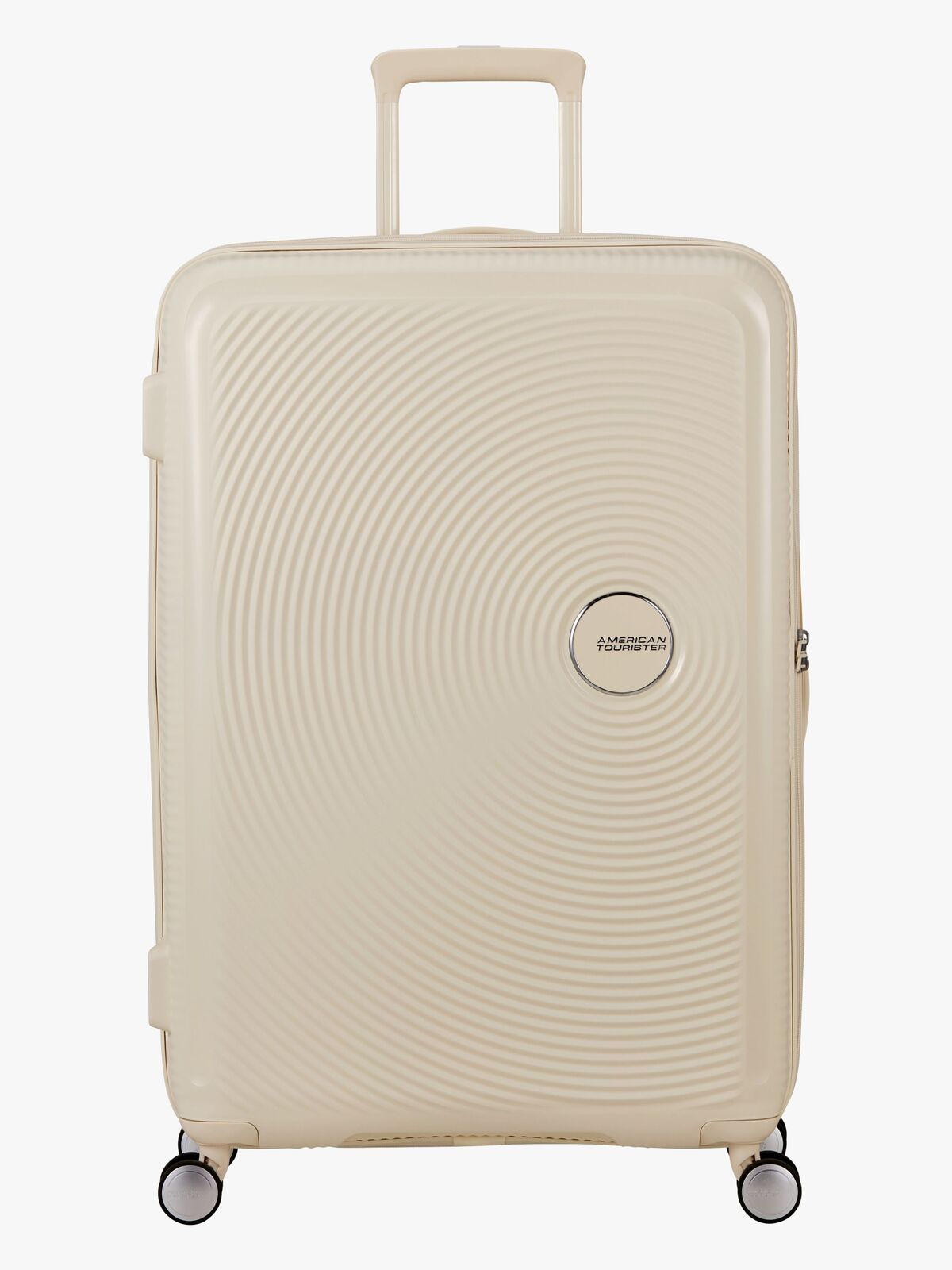 American Tourister Soundbox Spinner Koffer 97-110L, Coconut Sand