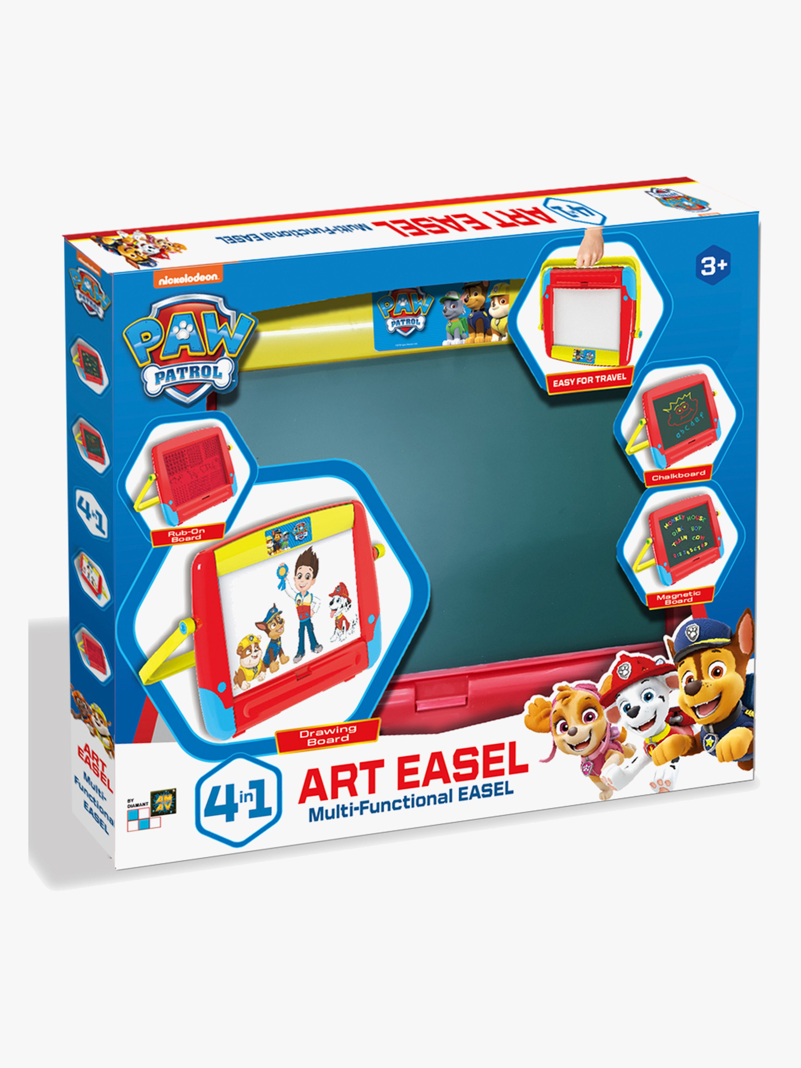 4-in-1 Zeichentafel mit Staffelei
