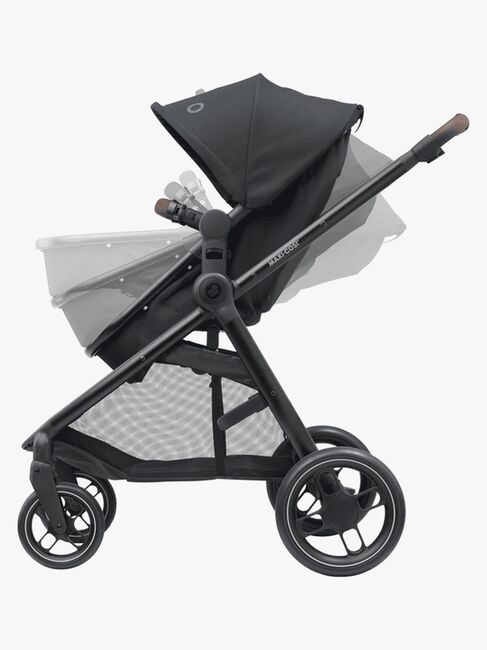 Maxi-Cosi Zelia 3 2-in-1 Kombikinderwagen, Essential Graphite