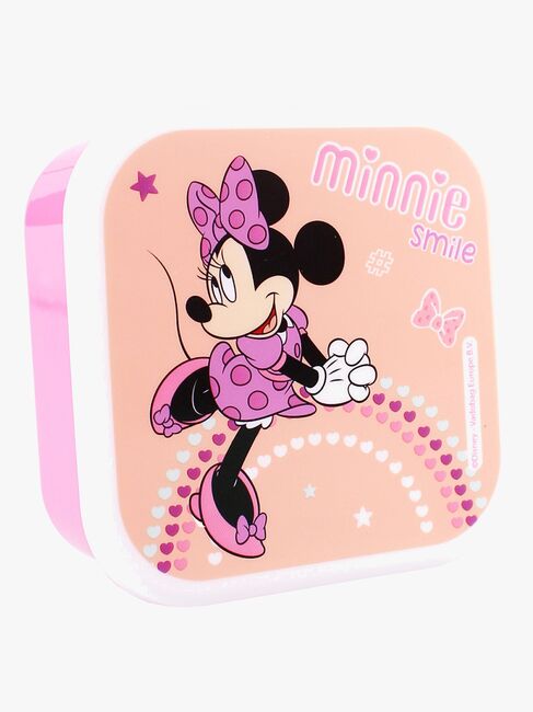 Disney Minnie Maus 3 in 1 Snackbox Fresh Bites, Rosa