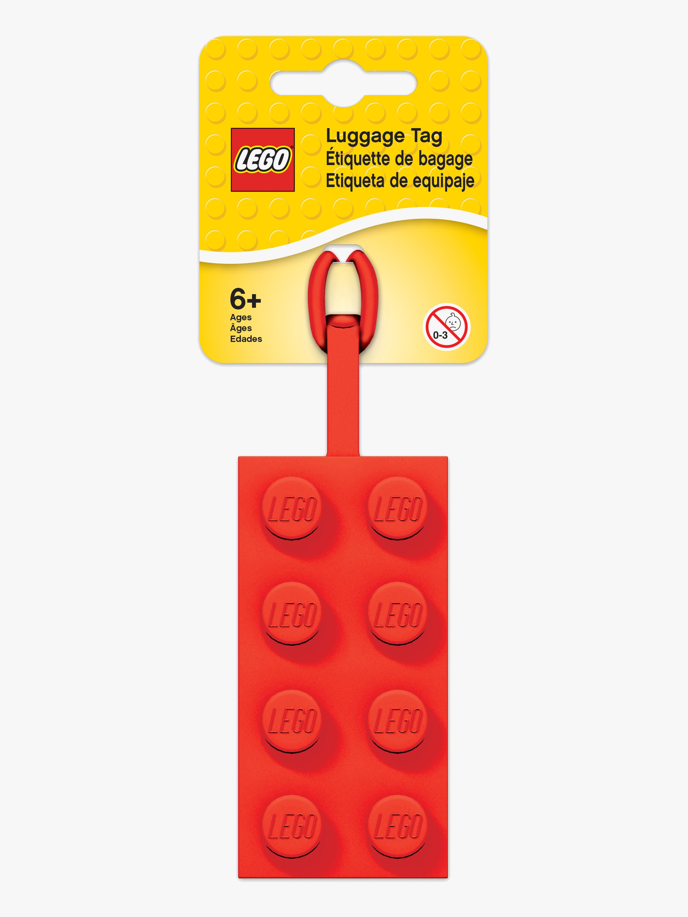 LEGO® Gepäckanhänger, Rot